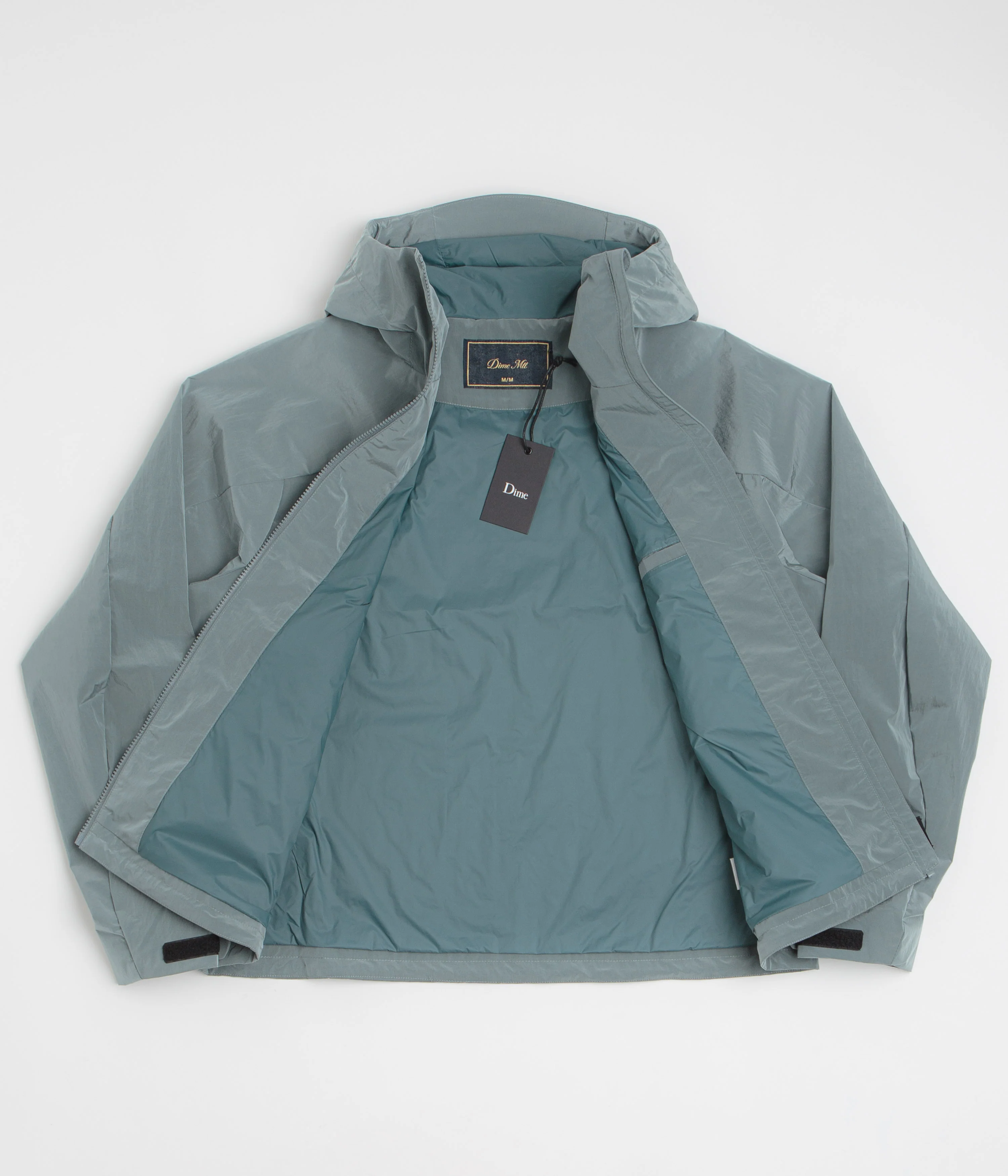 Dime Taffeta Windbreaker Full Zip Jacket - Frost - Image 2