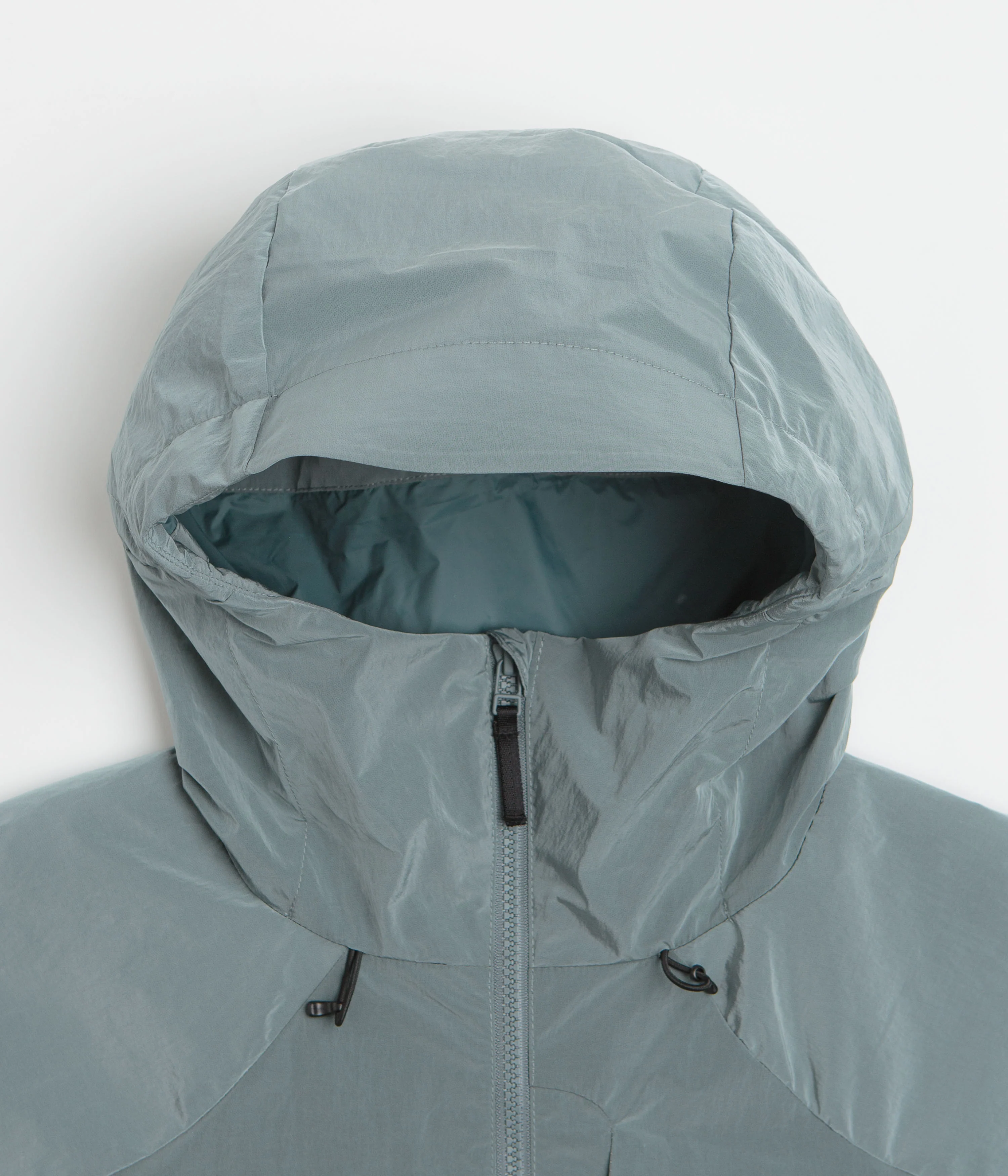 Dime Taffeta Windbreaker Full Zip Jacket - Frost - Image 4