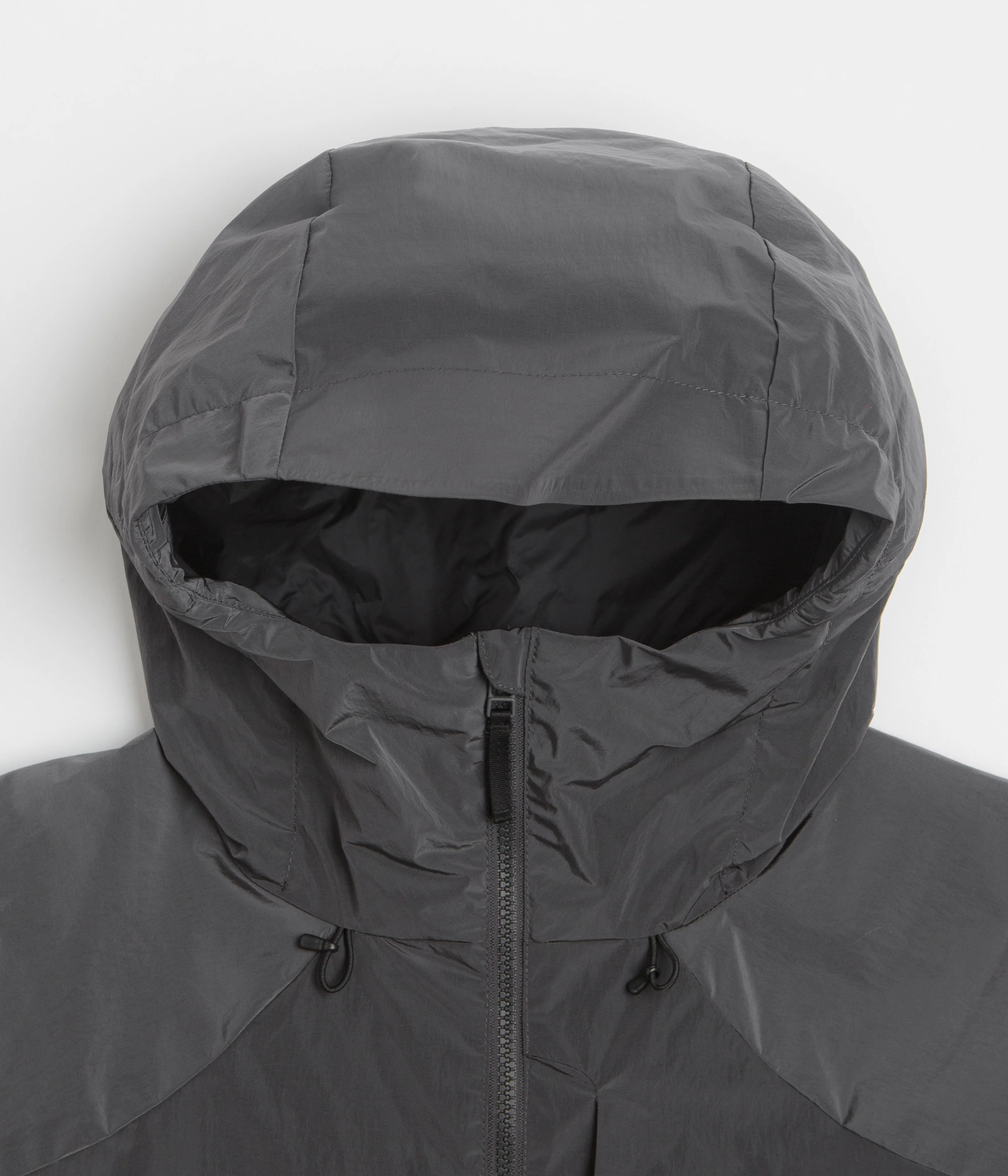 Dime Taffeta Windbreaker Full Zip Jacket - Storm - Image 4