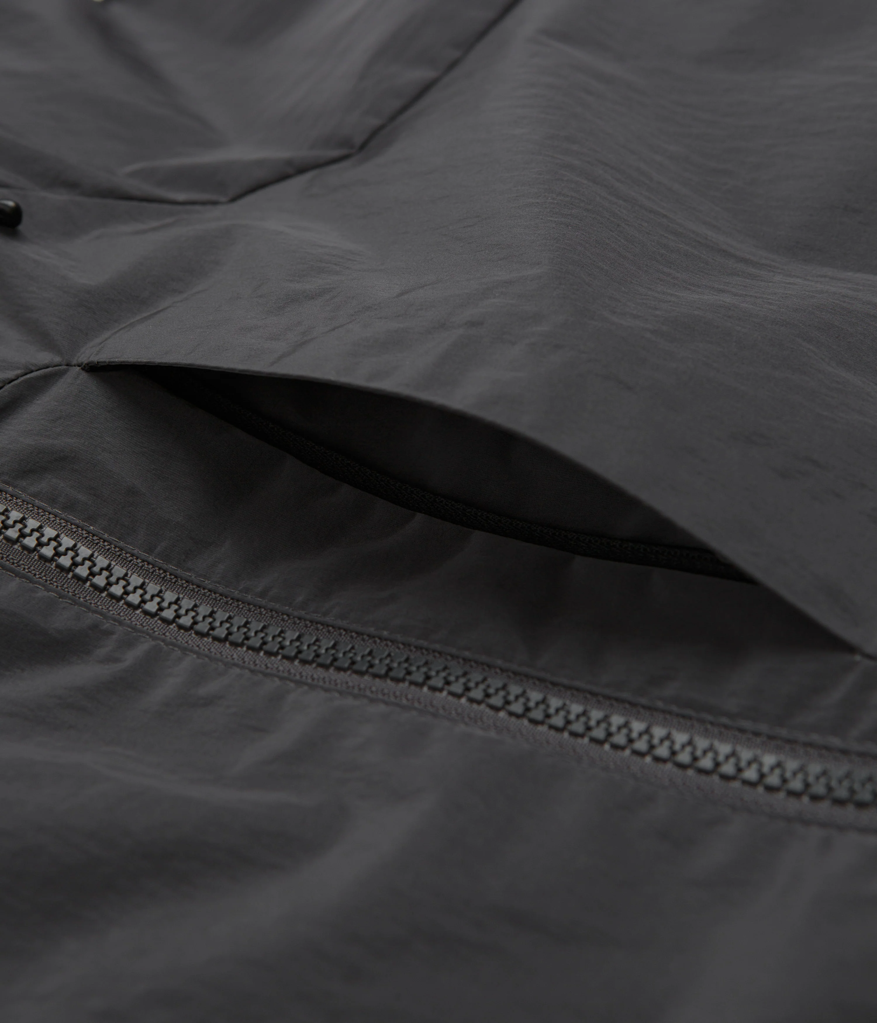 Dime Taffeta Windbreaker Full Zip Jacket - Storm - Image 6