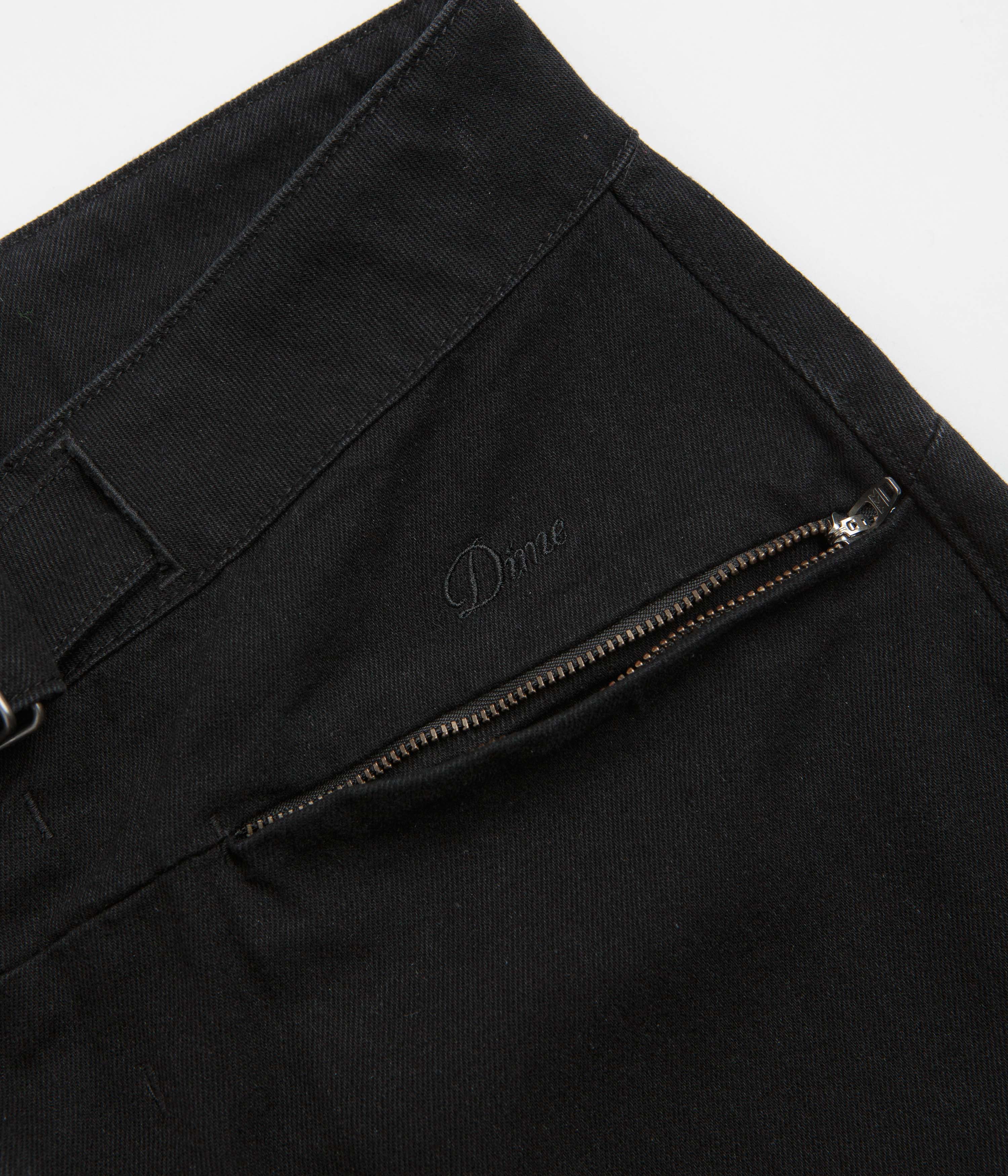 Dime Tech Denim Shorts - Black - Image 7