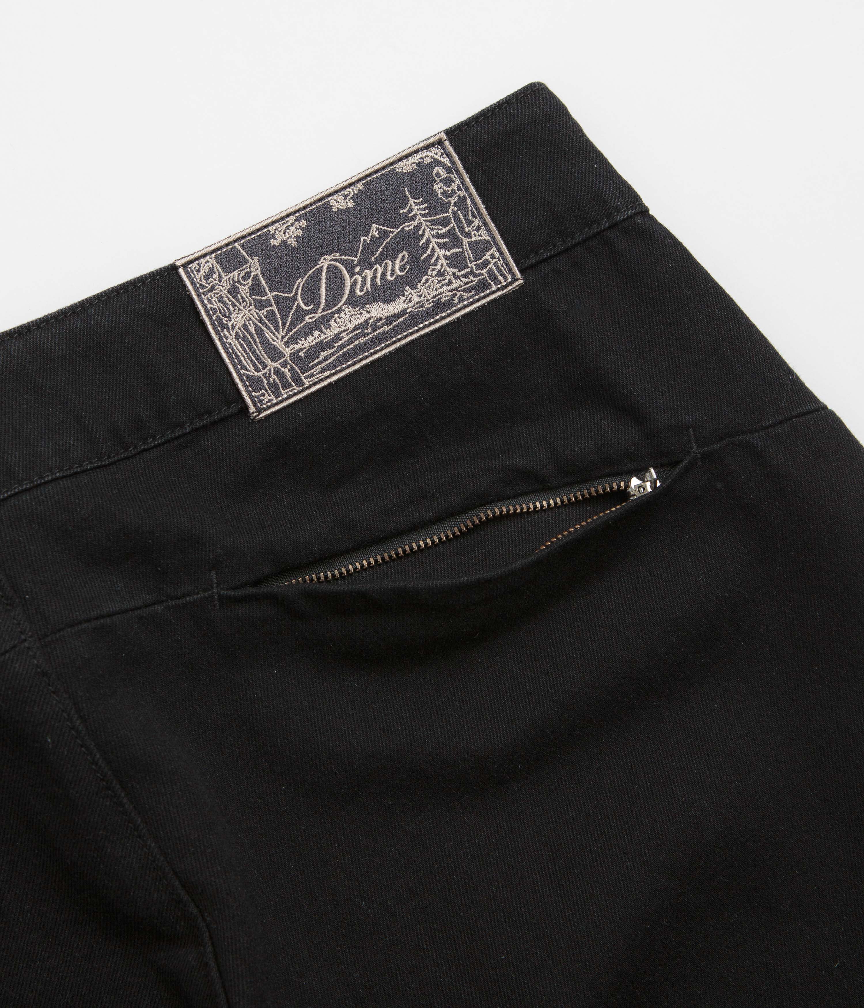 Dime Tech Denim Shorts - Black - Image 9