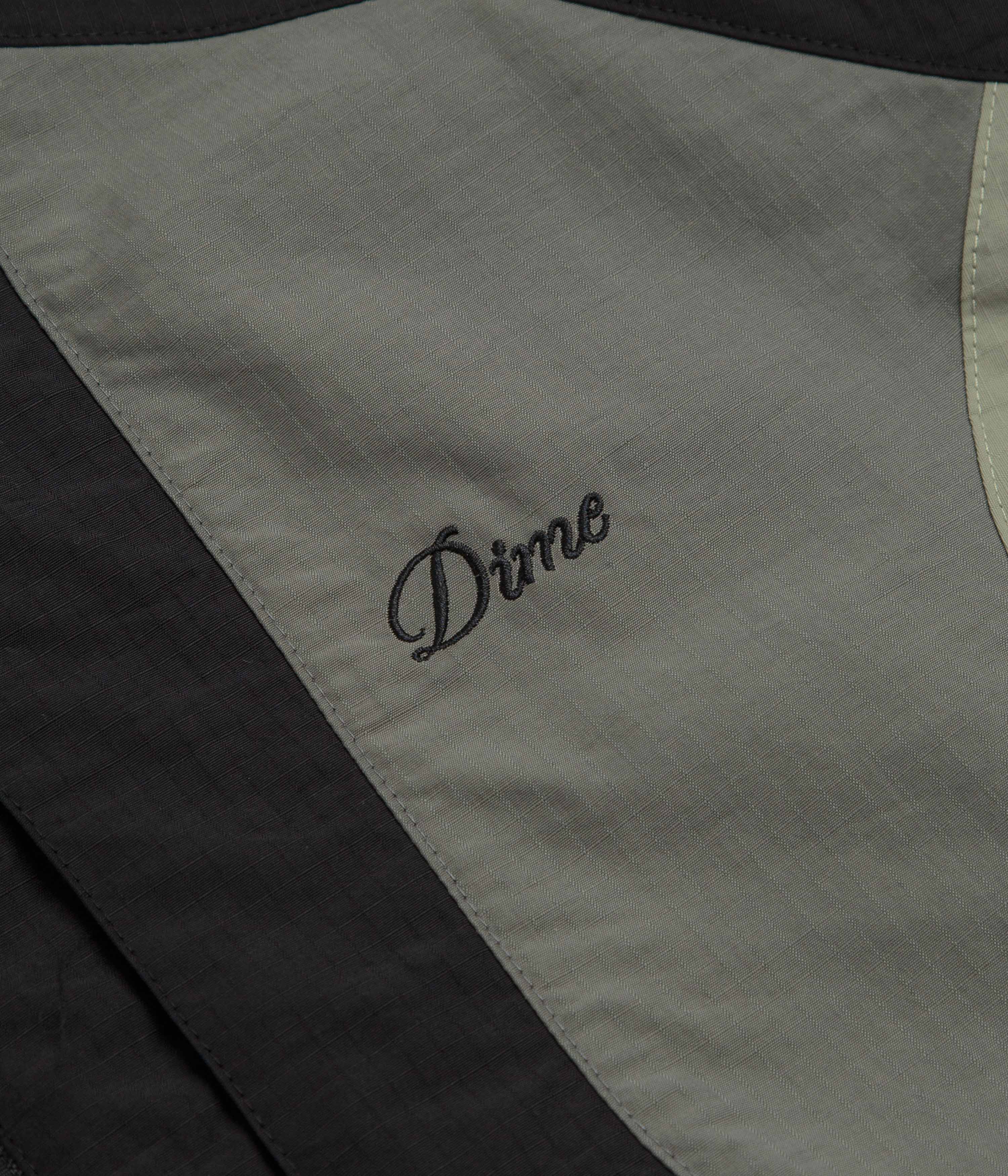 Dime Tech Windbreaker Jacket - Black - Image 5