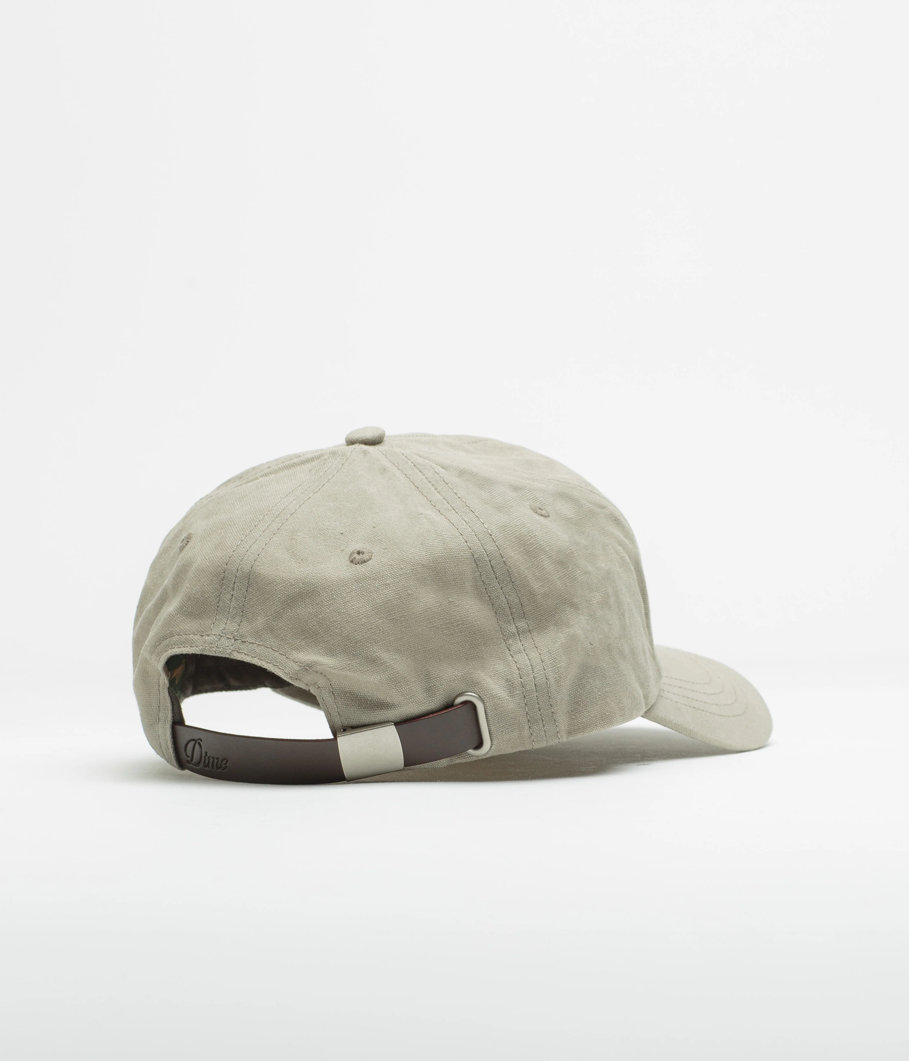 Dime Waxed Worker Cap - Taupe - Image 3