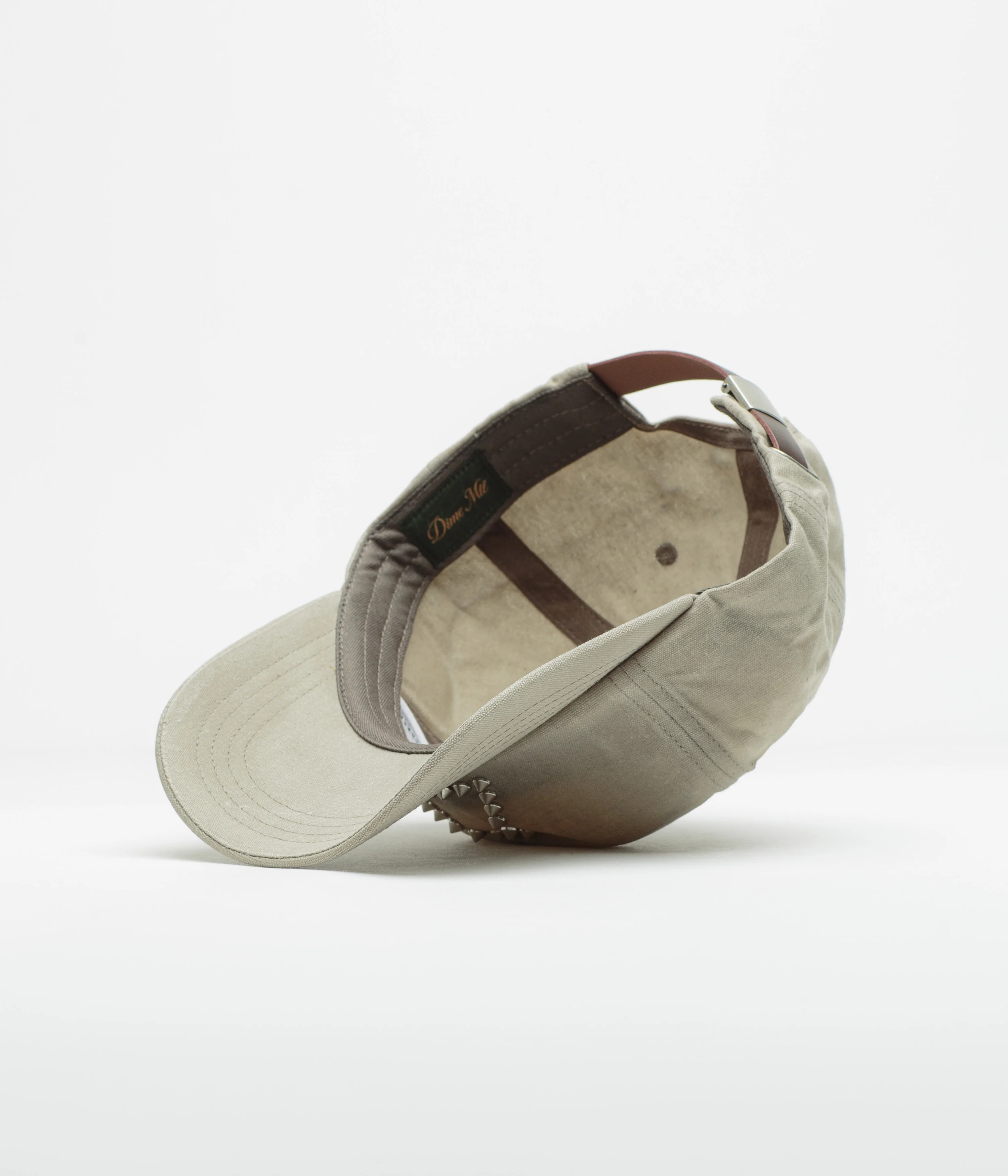 Dime Waxed Worker Cap - Taupe - Image 4