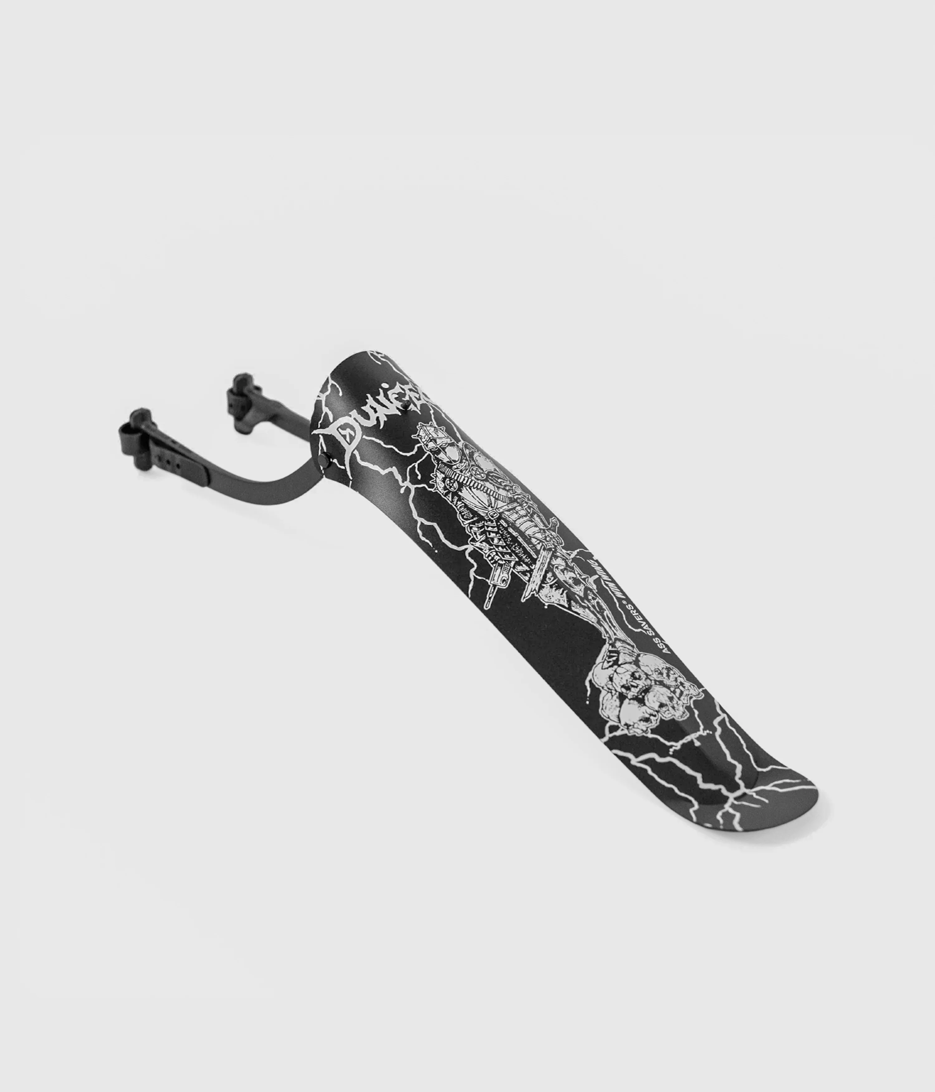 Dungeon Cold Steel Ass Saver Mudguard - Black / White - Image 3