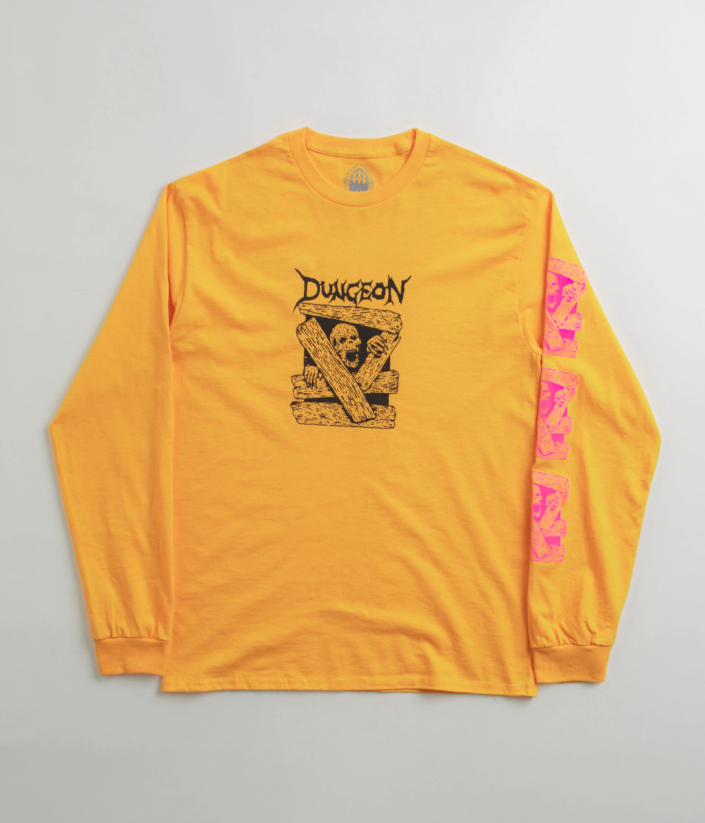 Dungeon Escape Long Sleeve T-Shirt - Golden Yellow