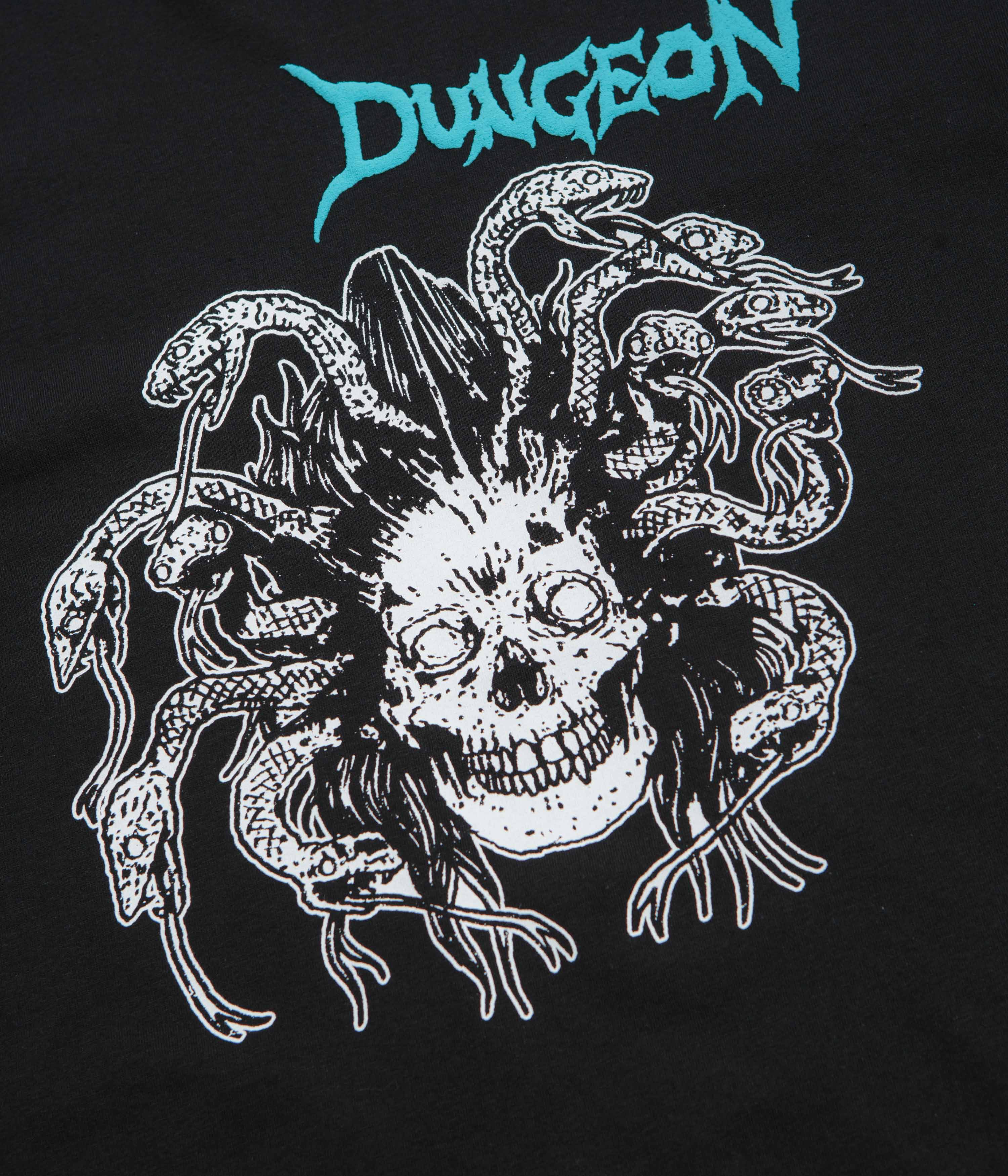 Dungeon Medusa Long Sleeve T-Shirt - Black - Image 3