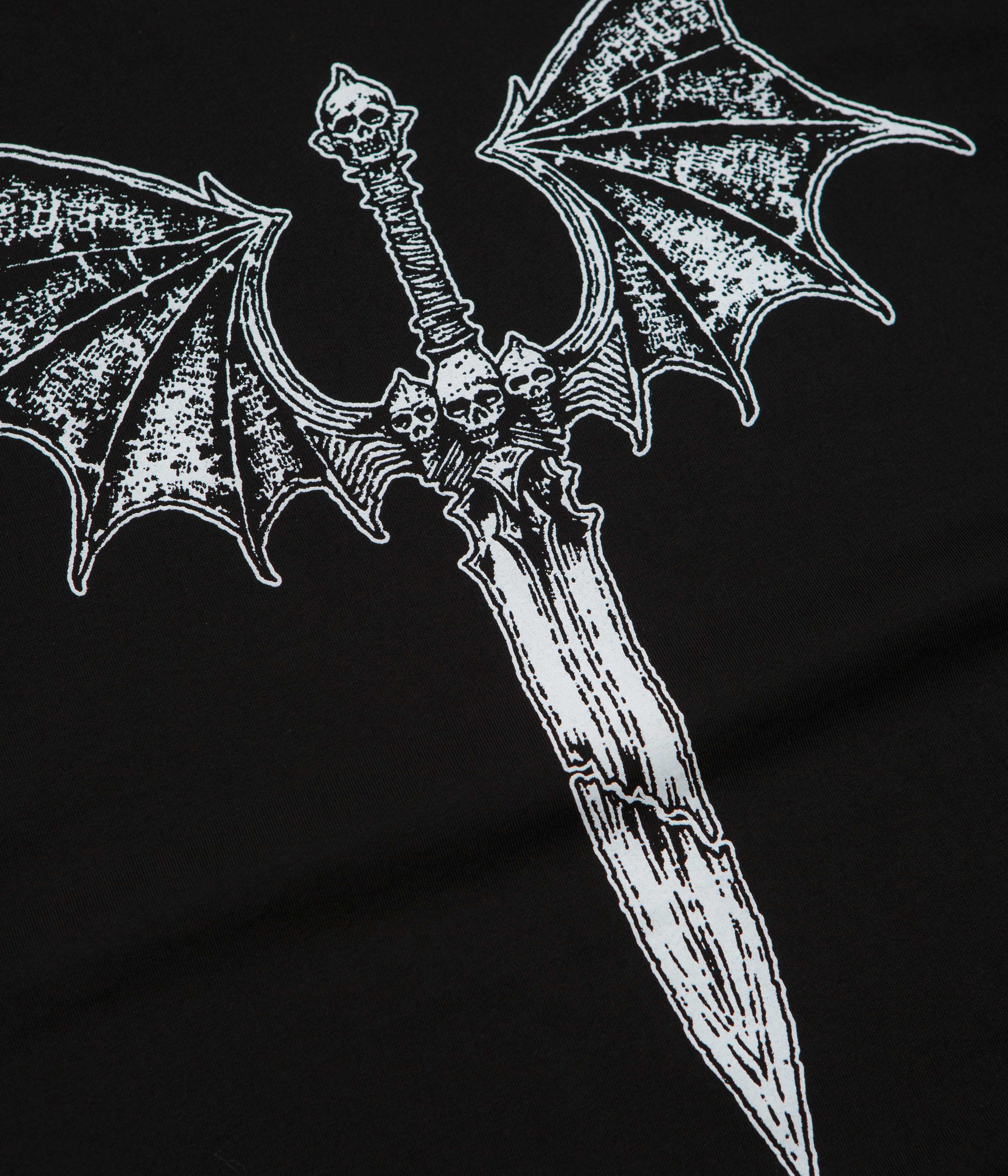 Dungeon Night Wing T-Shirt - Black - Image 4