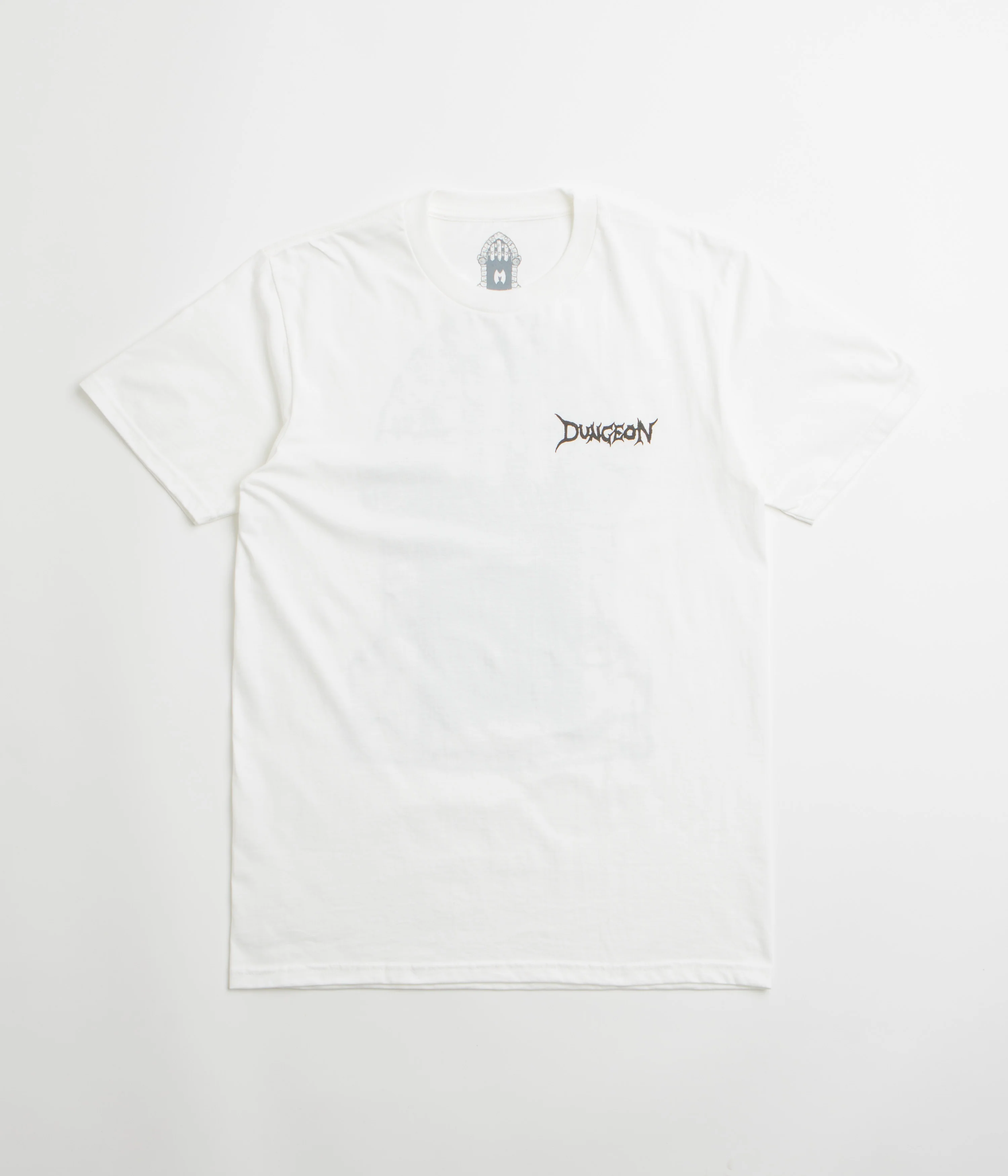 Dungeon Portcullis T-Shirt - White - Image 2