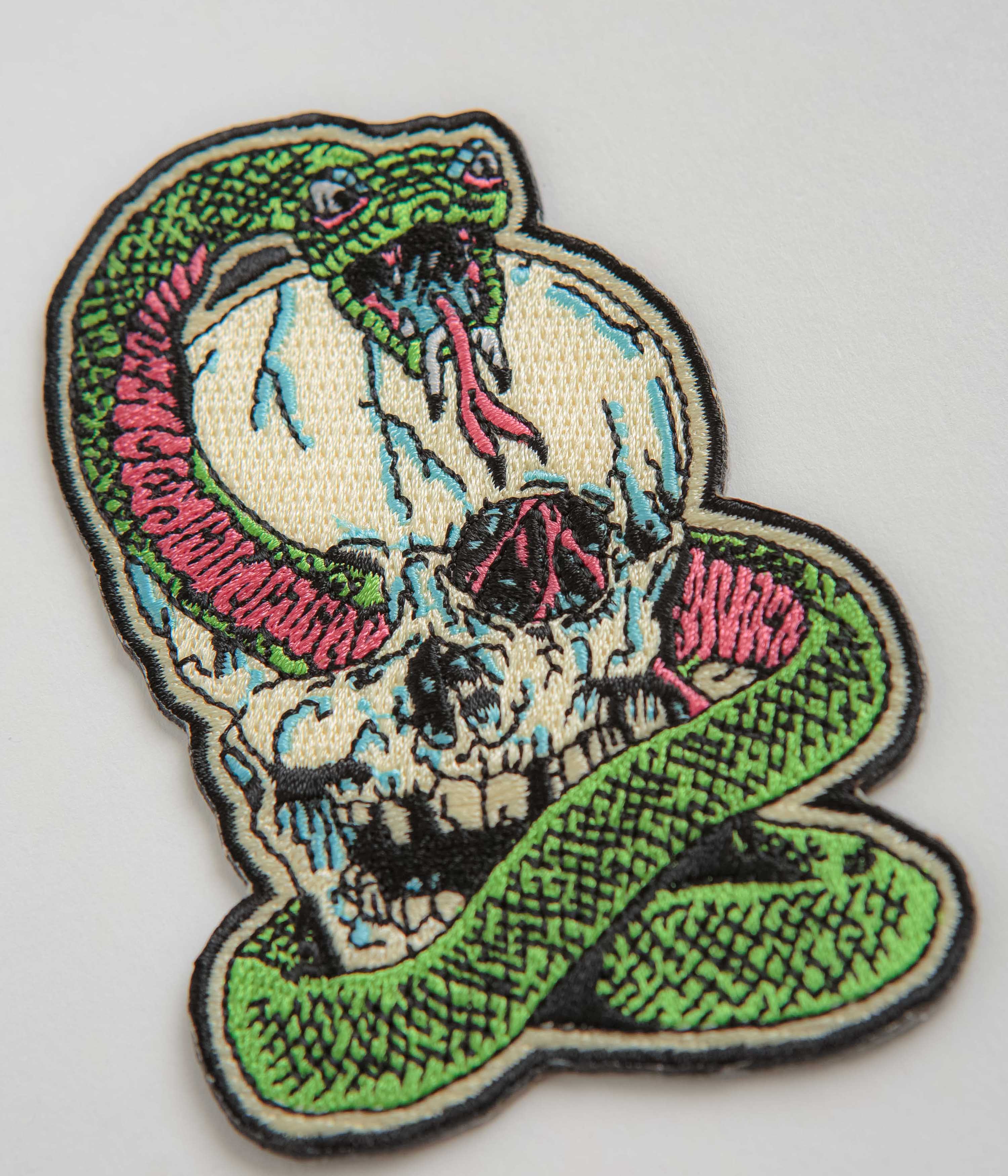Dungeon Skull Snake Patch - Multi - Image 2