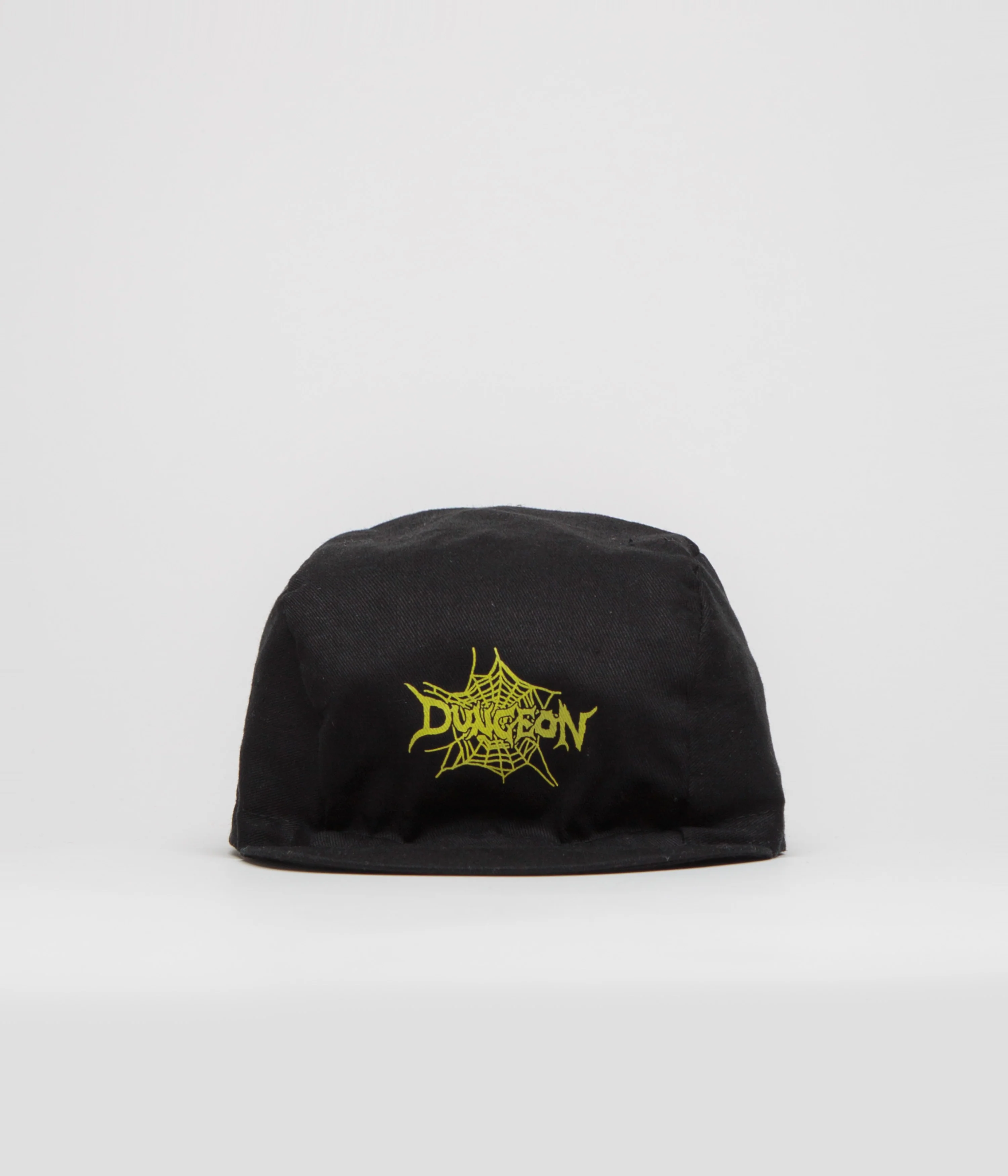 Dungeon Web Logo Cycling Cap - Black / Green - Image 2