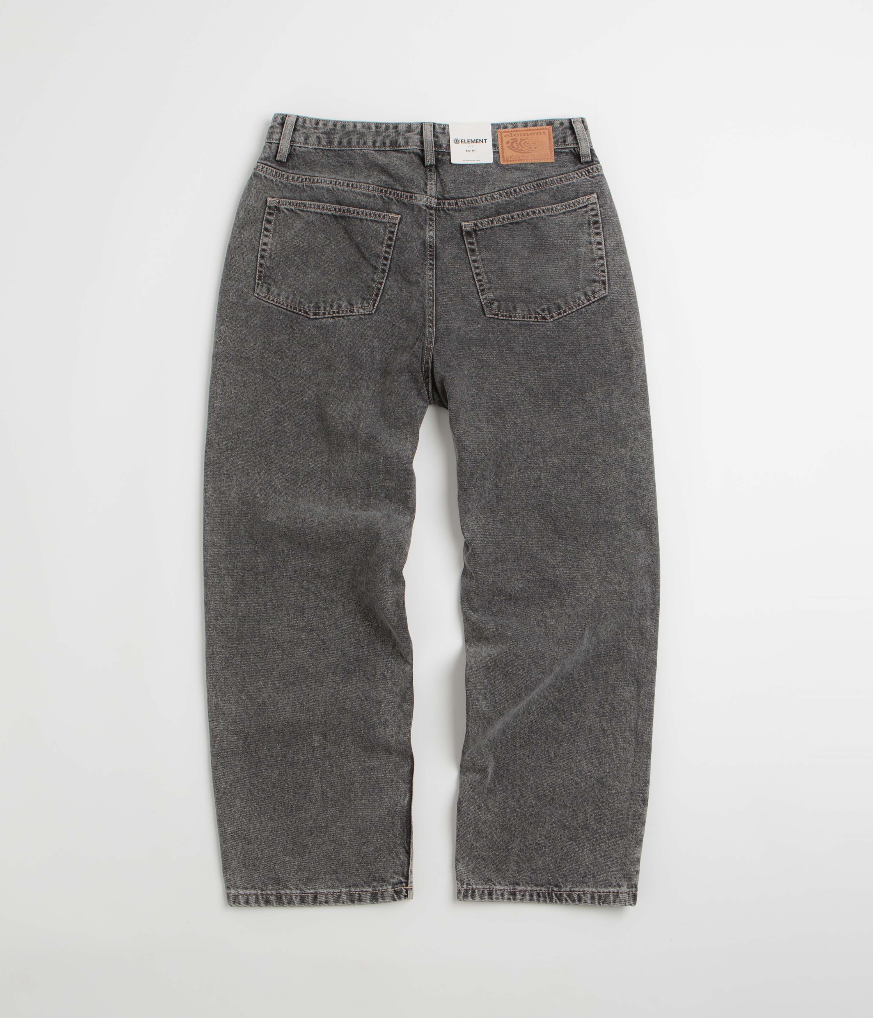 Element Big 5 Denim Pants - Mid Grey Tint - Image 3