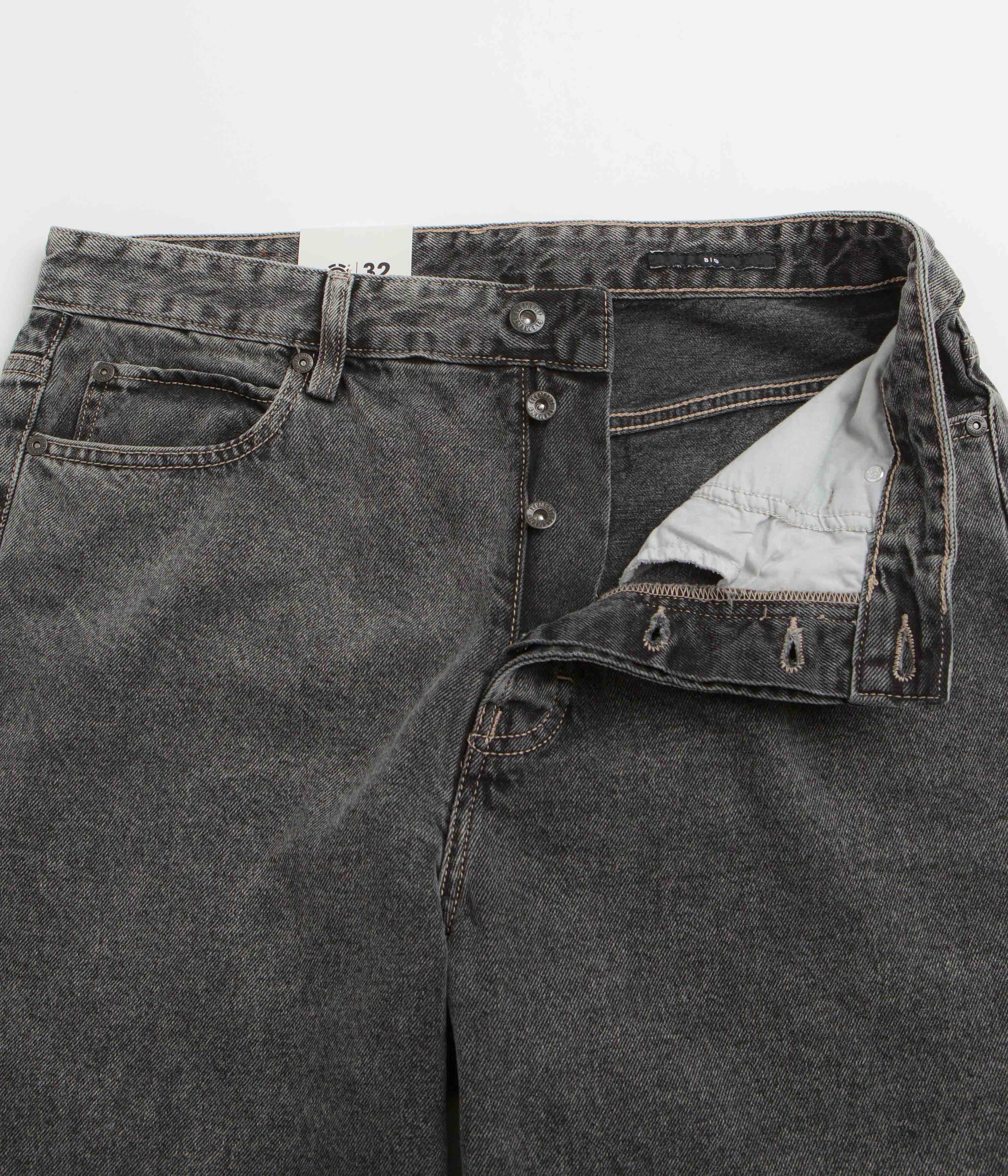 Element Big 5 Denim Pants - Mid Grey Tint - Image 6