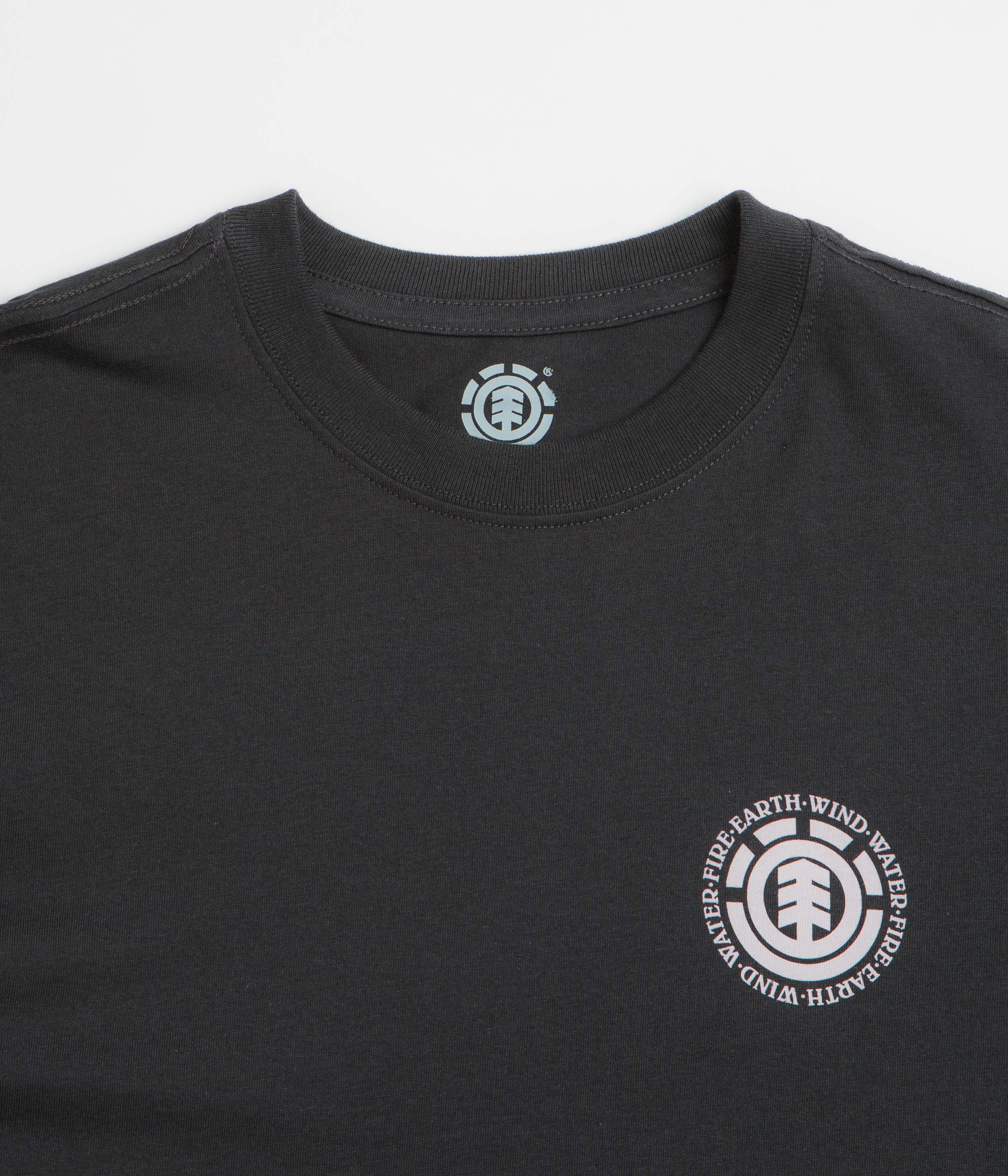 Element Seal Back Print T-Shirt - Off Black - Image 3