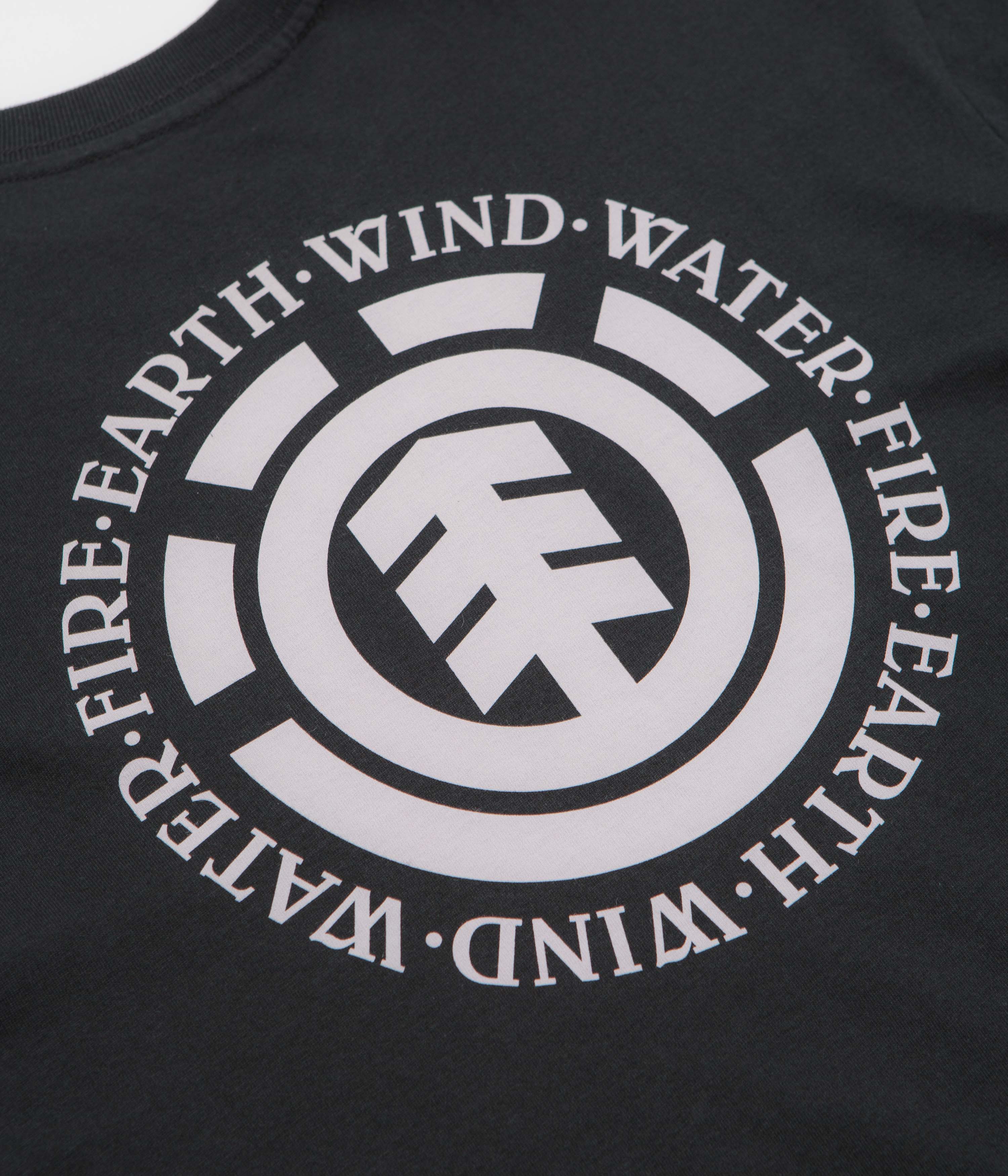 Element Seal Back Print T-Shirt - Off Black - Image 4