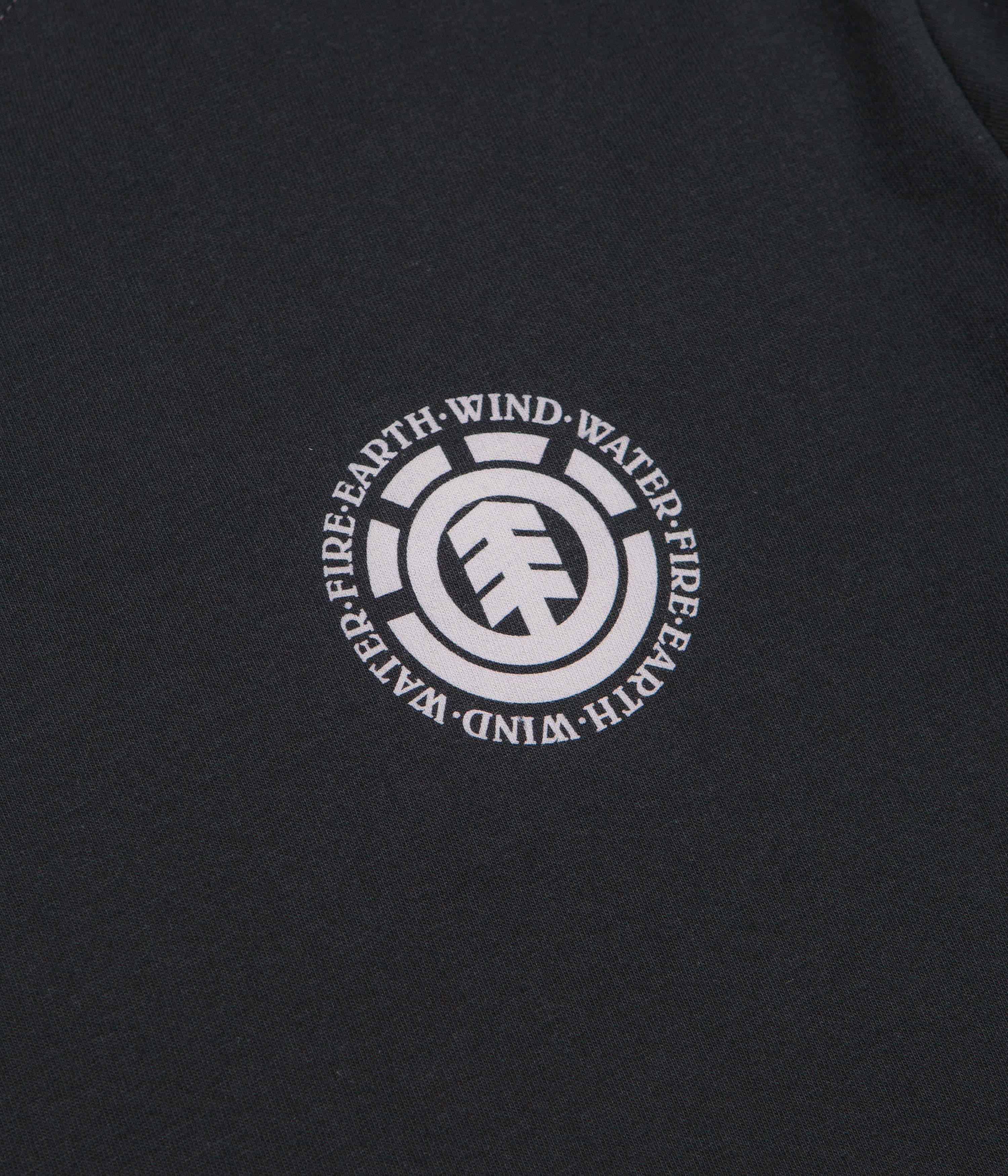 Element Seal Back Print T-Shirt - Off Black - Image 5