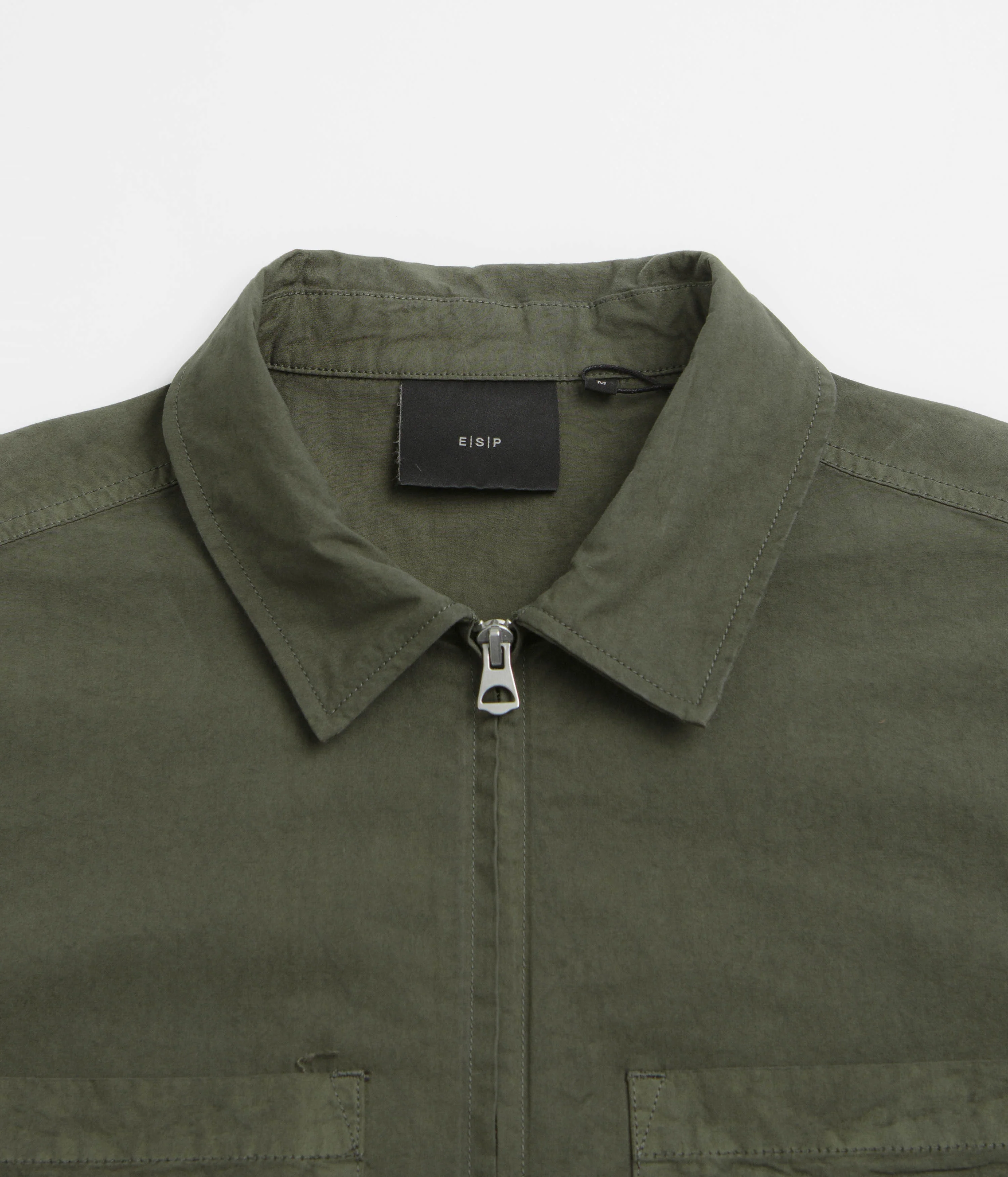 Element Special Projects Poplin Zip Overshirt - Climbing Ivy - Image 4