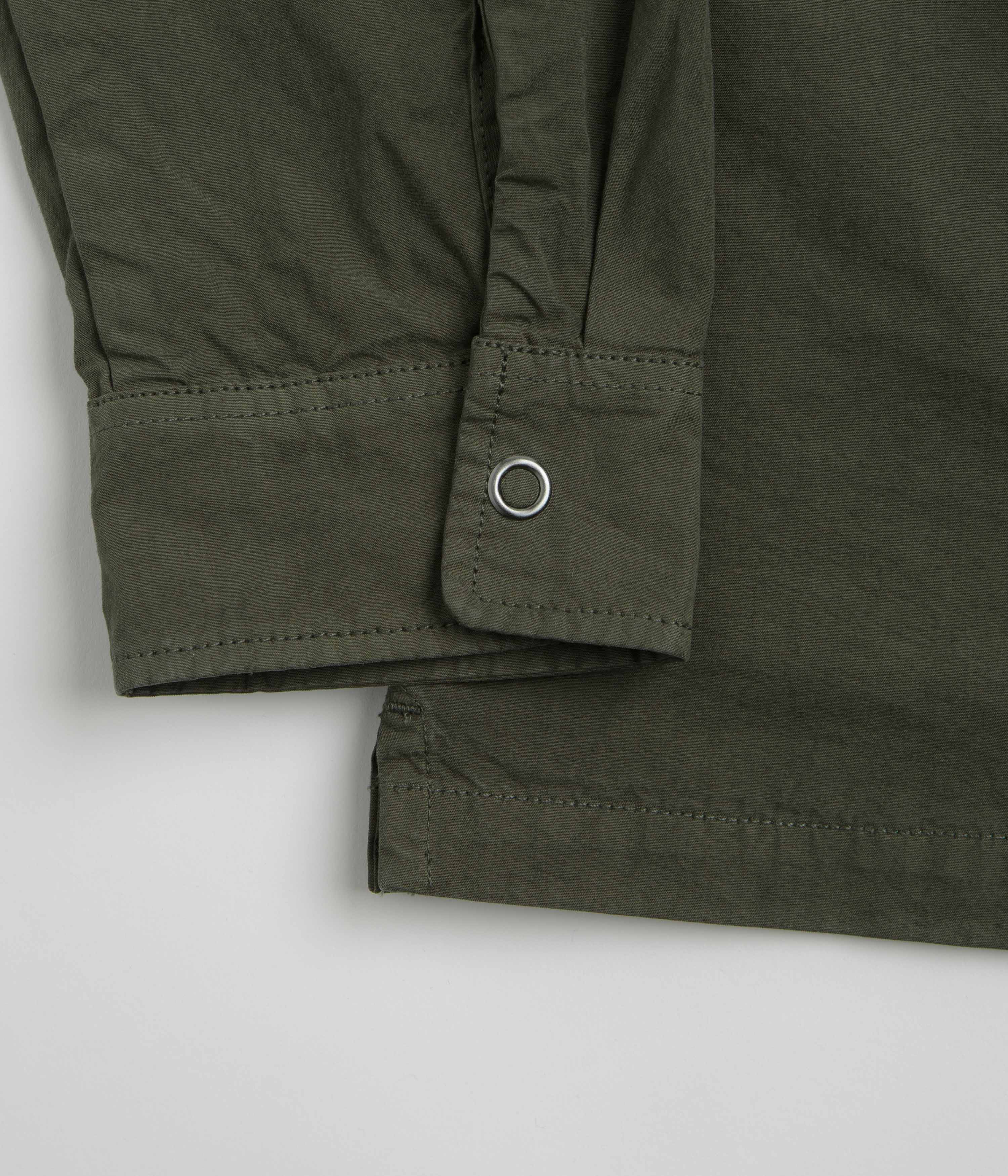 Element Special Projects Poplin Zip Overshirt - Climbing Ivy - Image 7