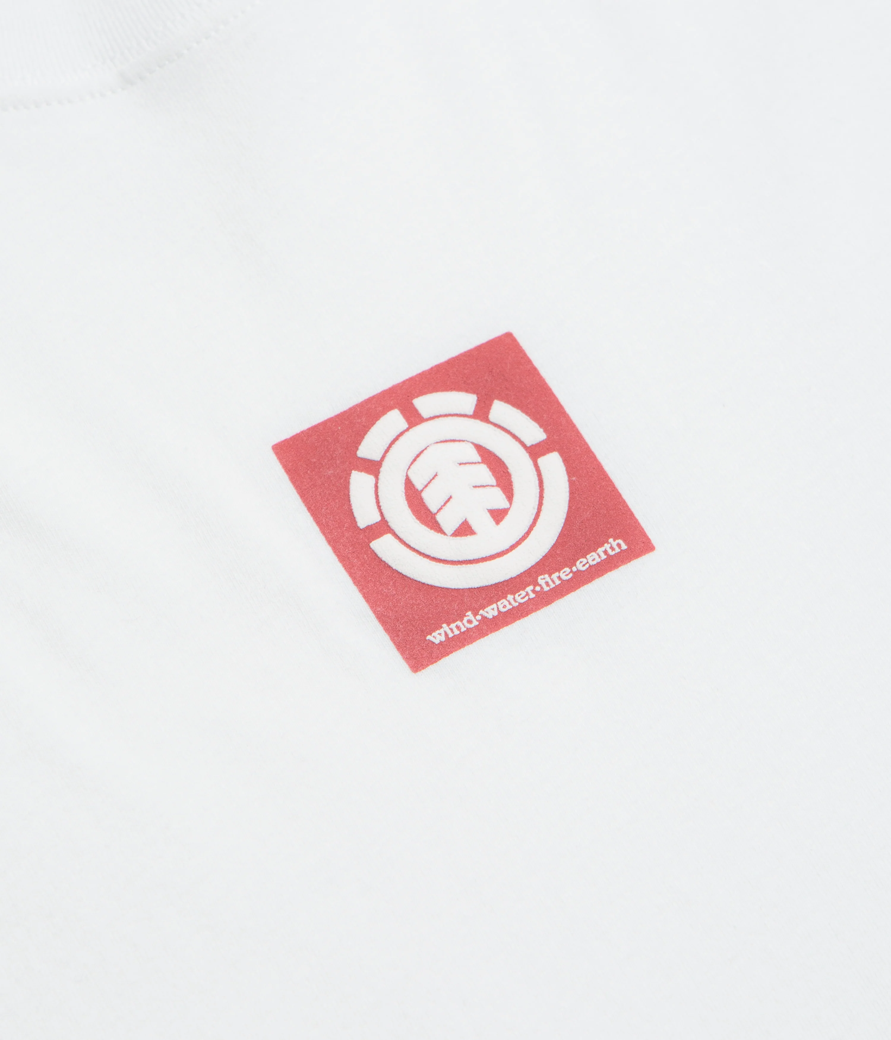 Element Square Logo T-Shirt - Optic White - Image 3