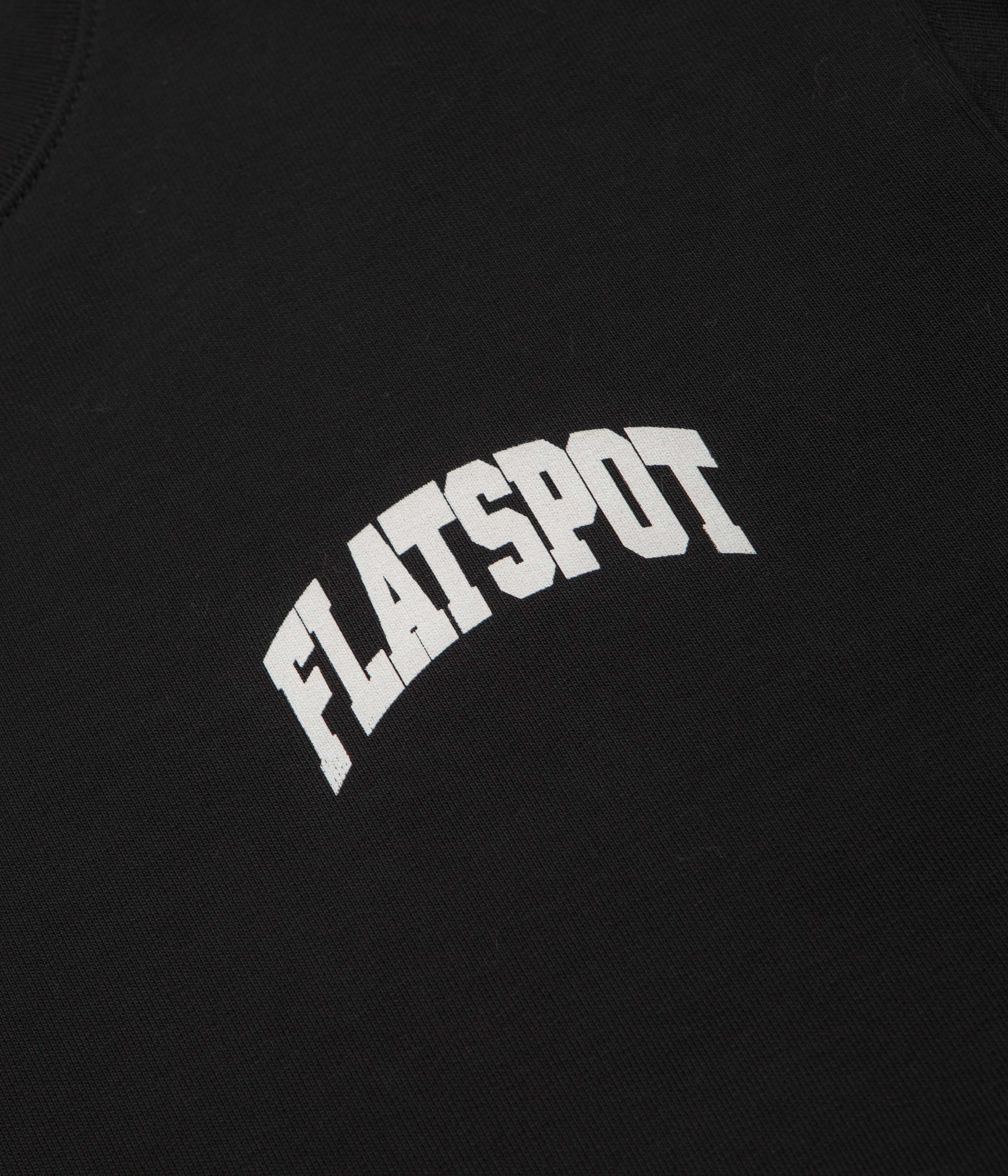 flatspot Collegiate Crewneck Sweatshirt - Black - Image 3