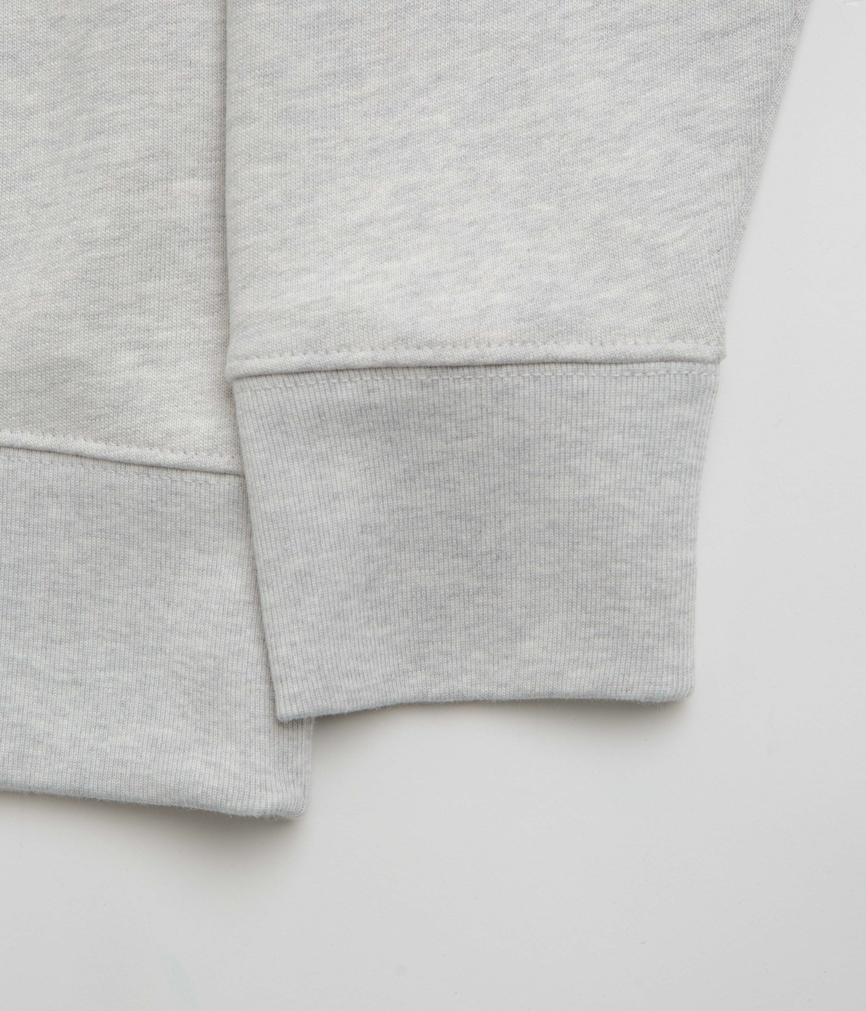 flatspot Collegiate Crewneck Sweatshirt - Cool Heather Grey - Image 4