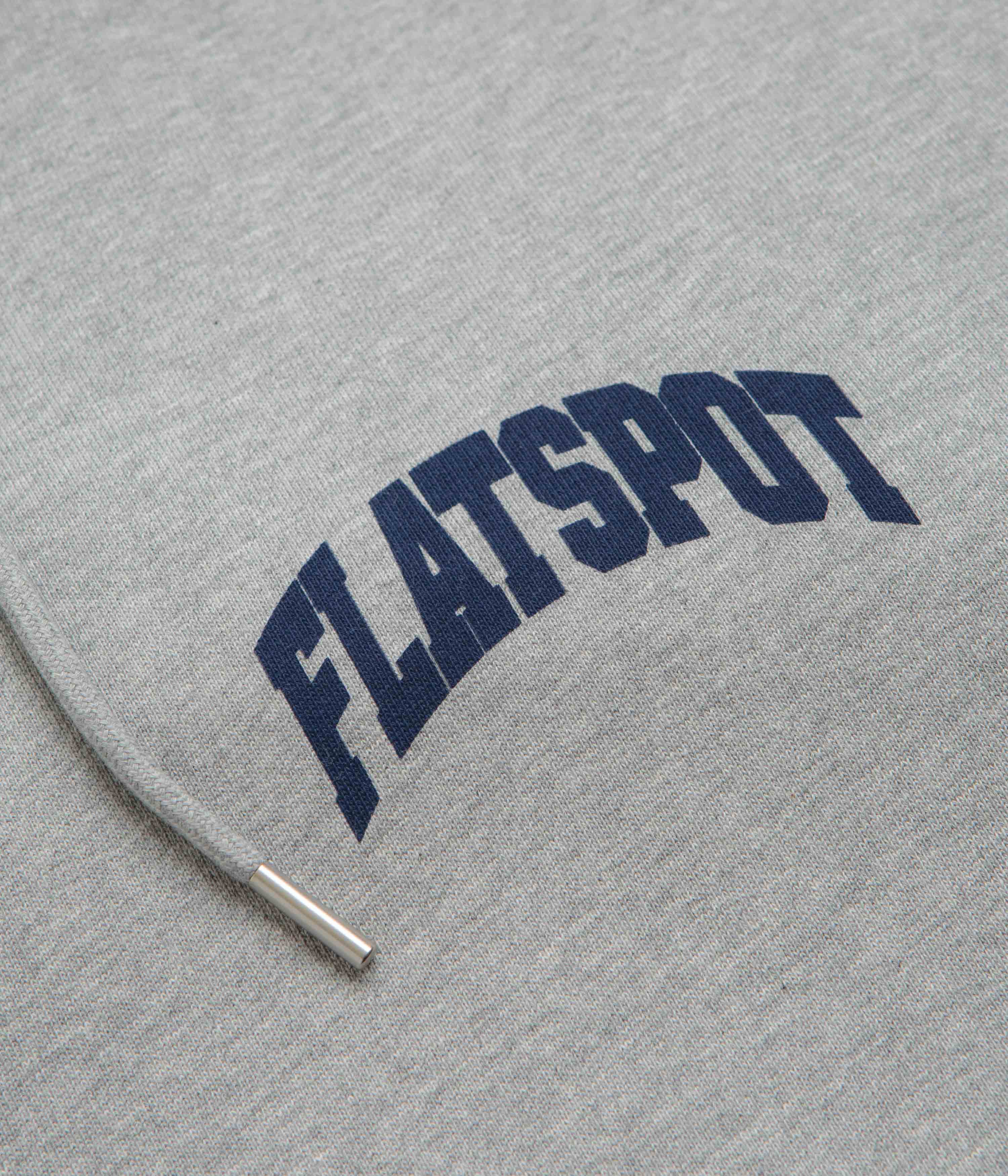 flatspot Collegiate Hoodie - Heather Grey - Image 3