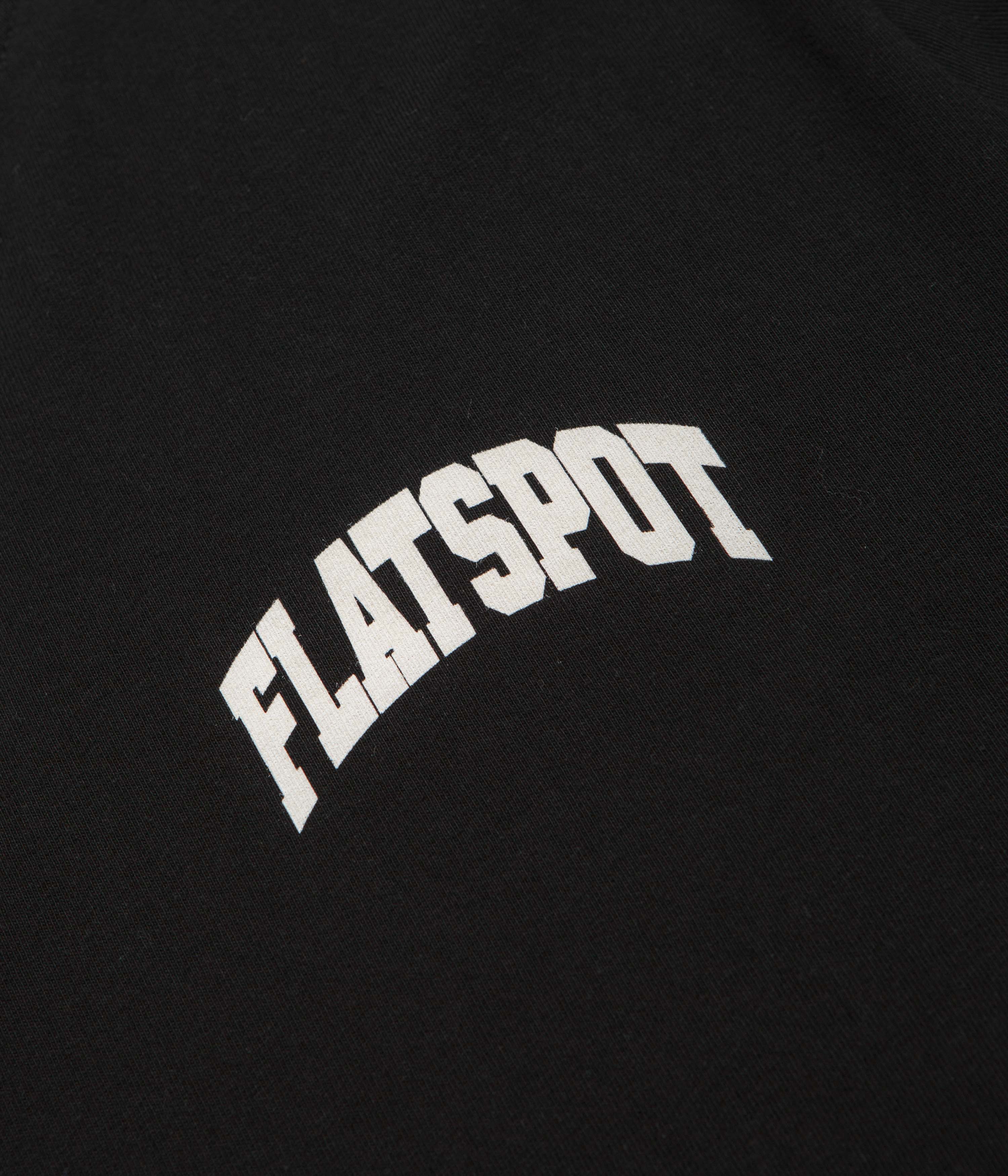 flatspot Collegiate T-Shirt - Black - Image 3