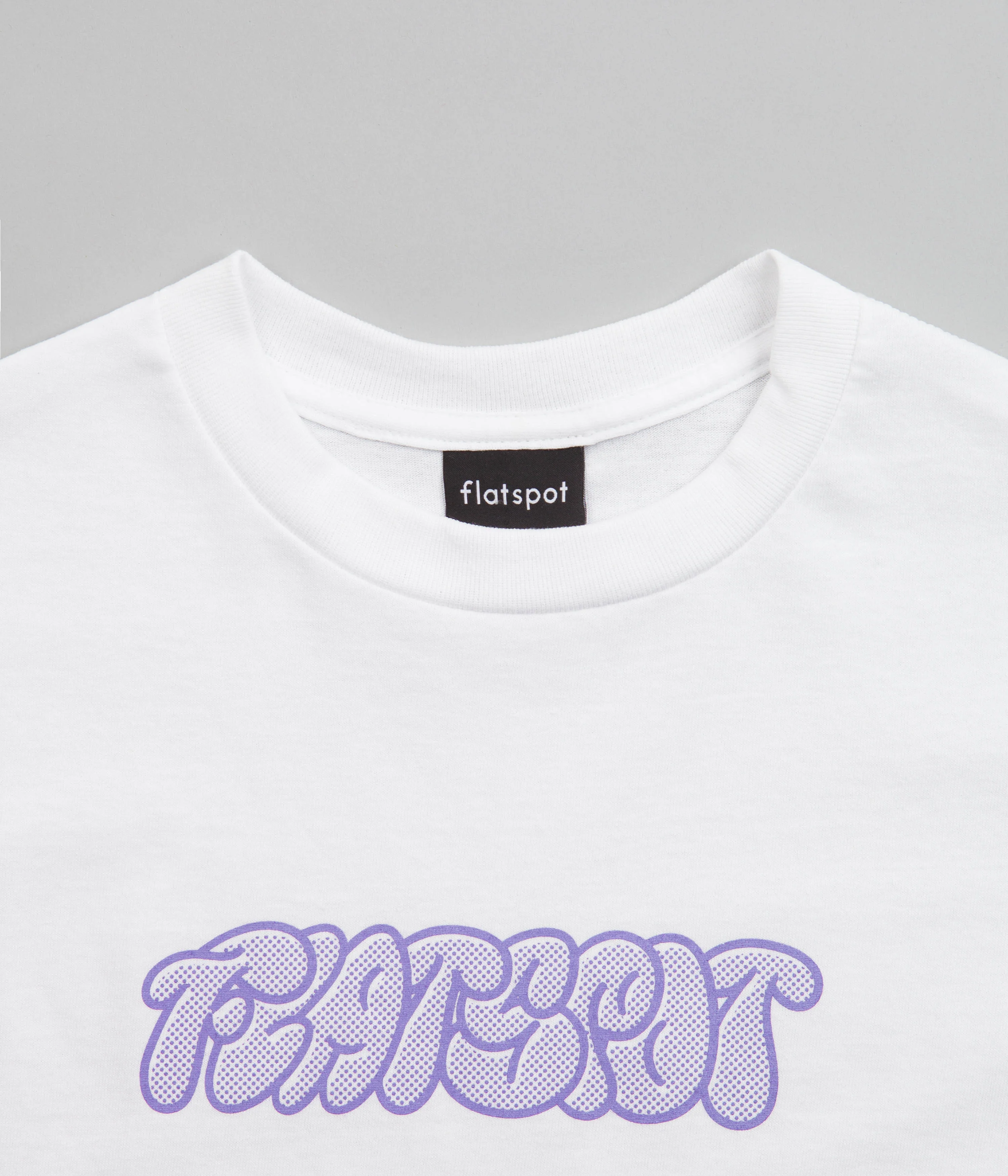 flatspot Graff T-Shirt - White / Violet - Image 2