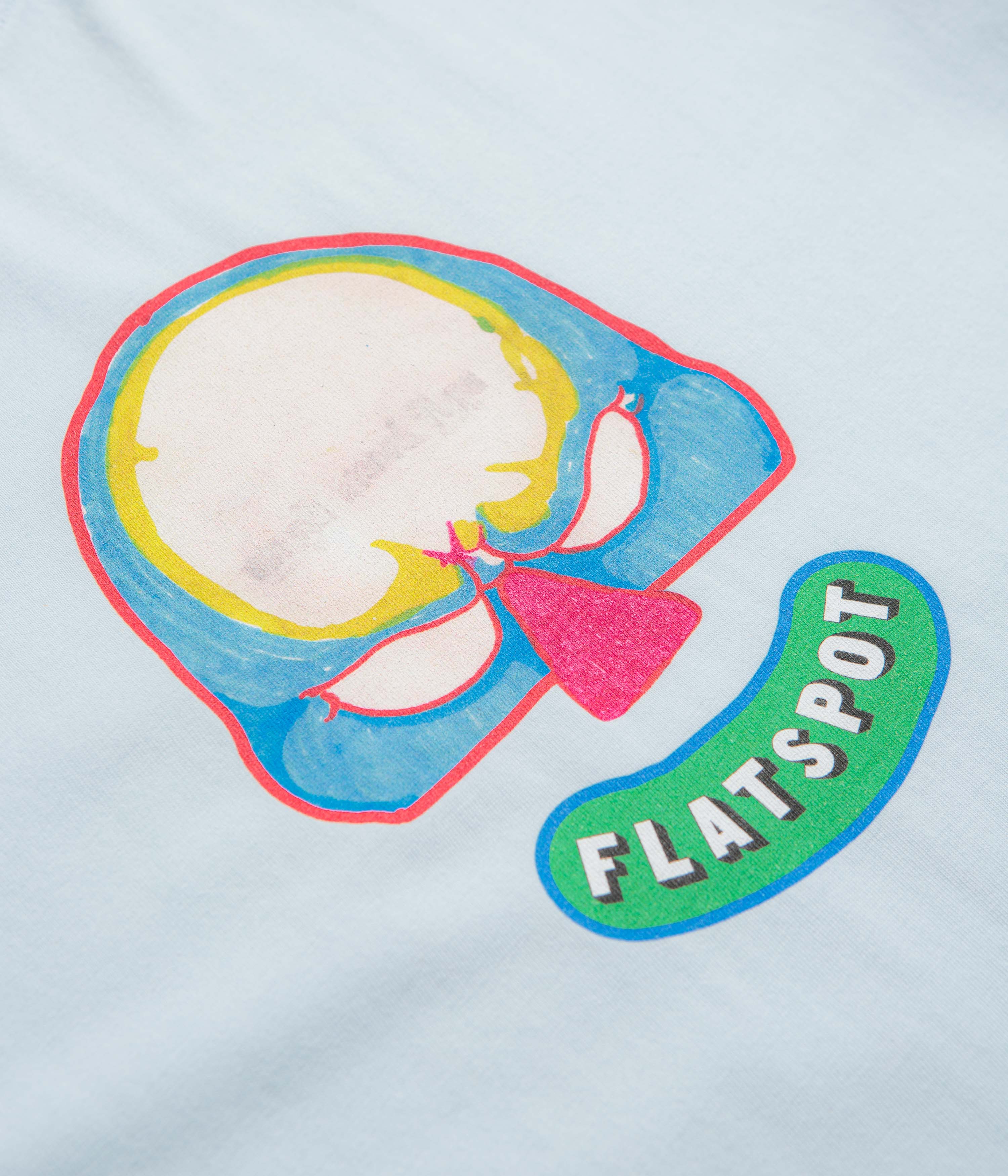 flatspot Pickle Pete T-Shirt - Blue Ice - Image 4