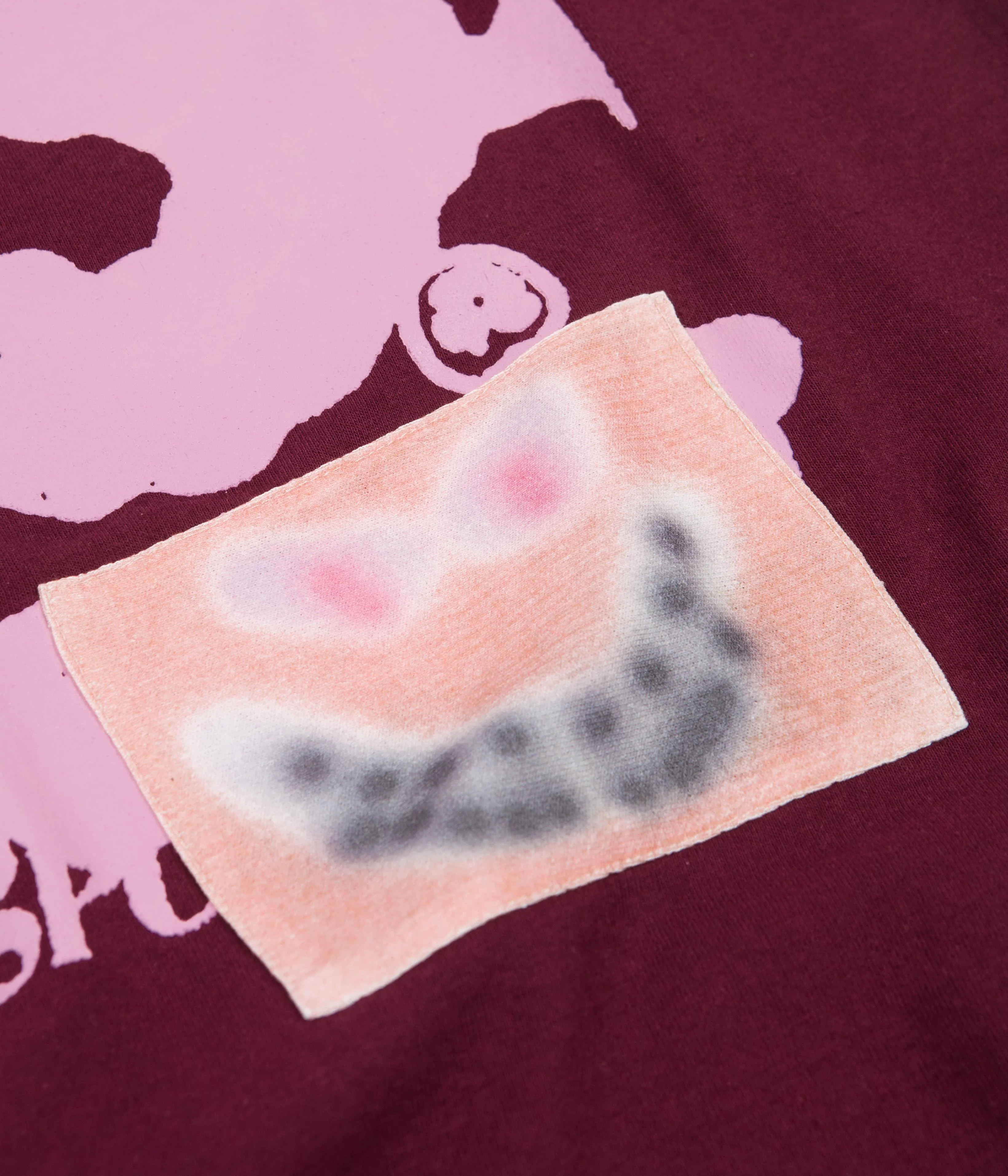 flatspot Slay T-Shirt - Burgundy - Image 3