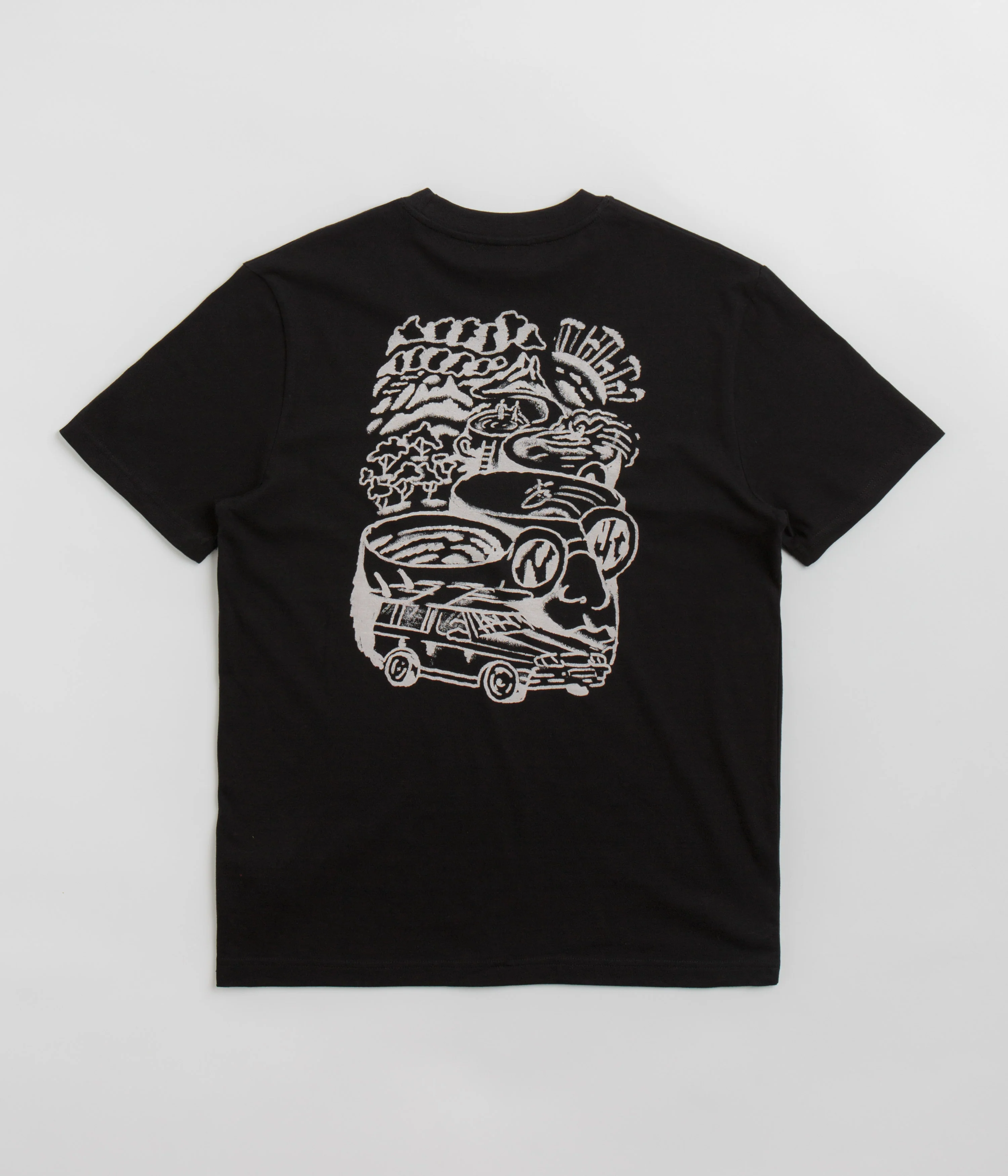 flatspot x Yallah T-Shirt - Black