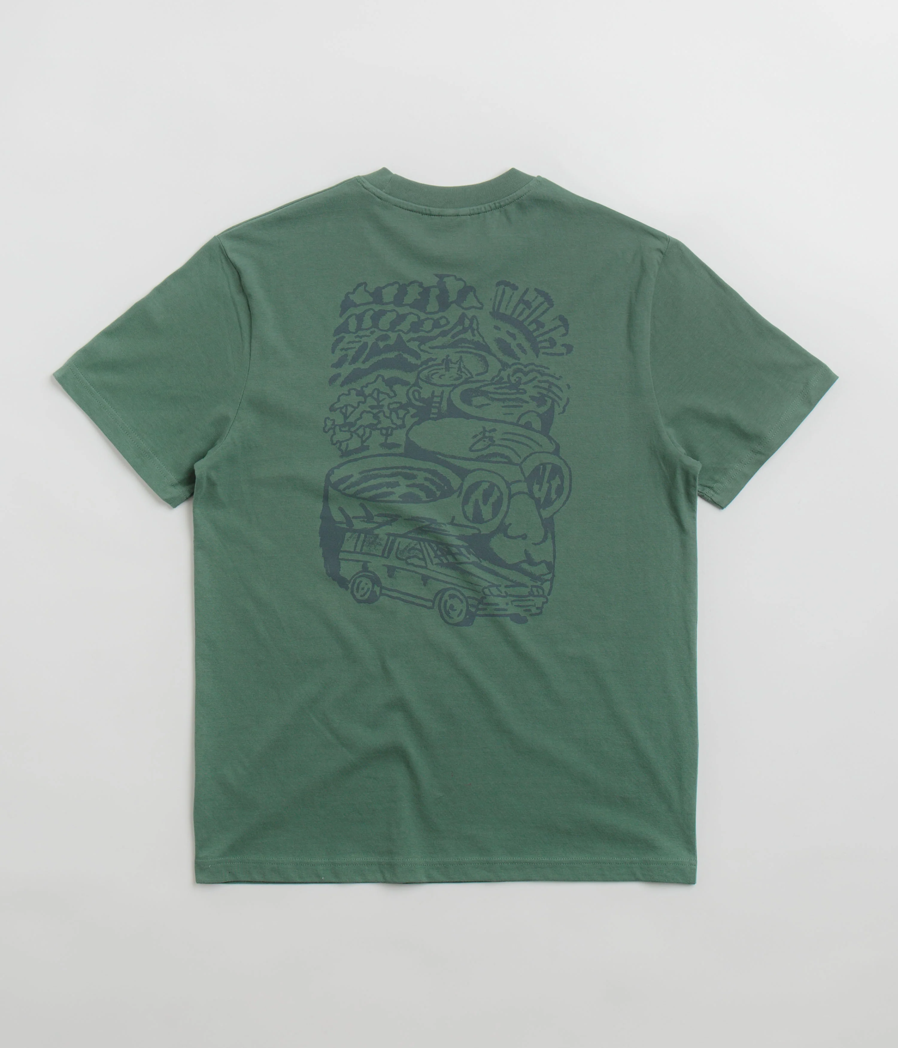 flatspot x Yallah T-Shirt - Green Bay