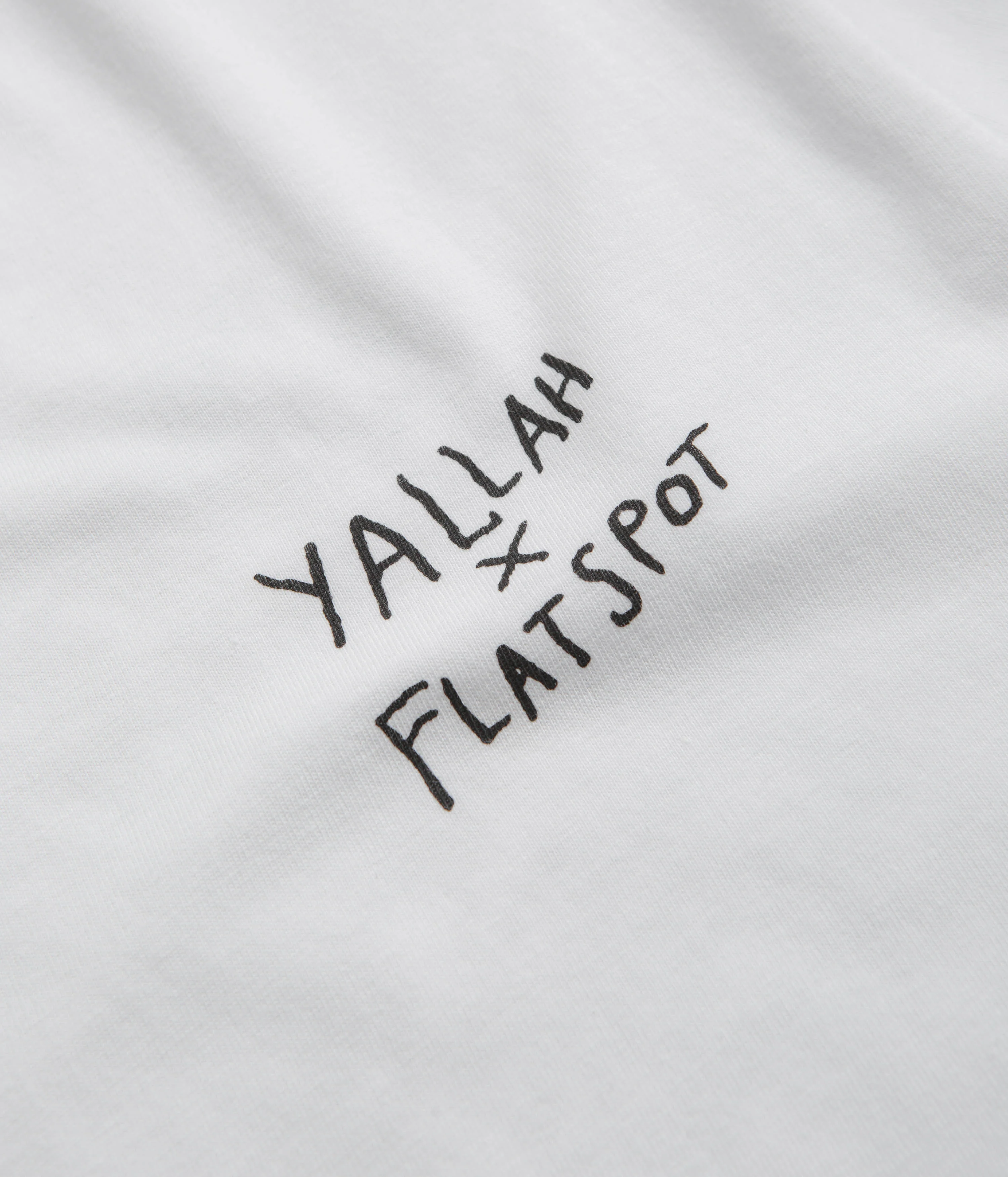 flatspot x Yallah T-Shirt - White - Image 3