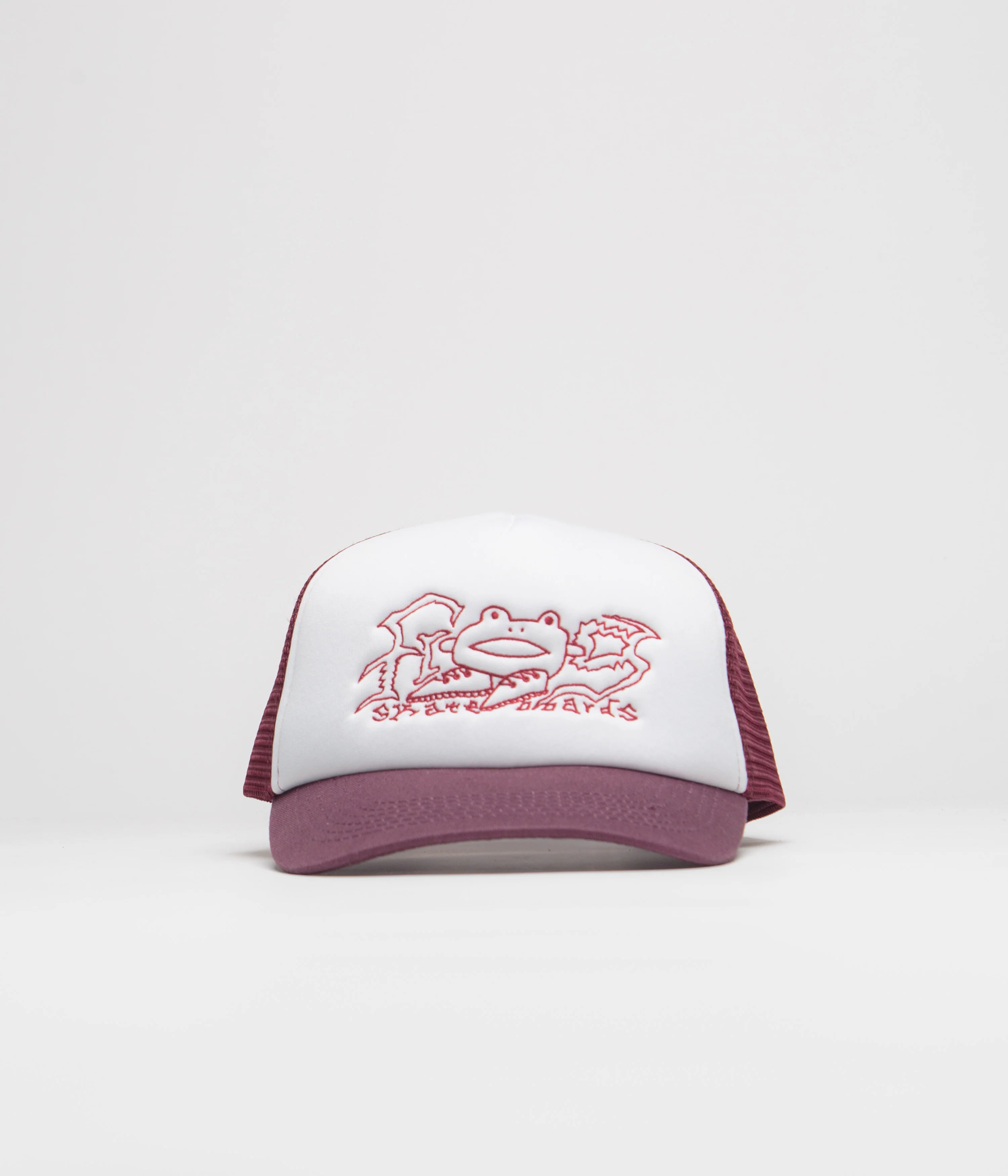 Frog Big Shoes Trucker Cap - Maroon - Image 2