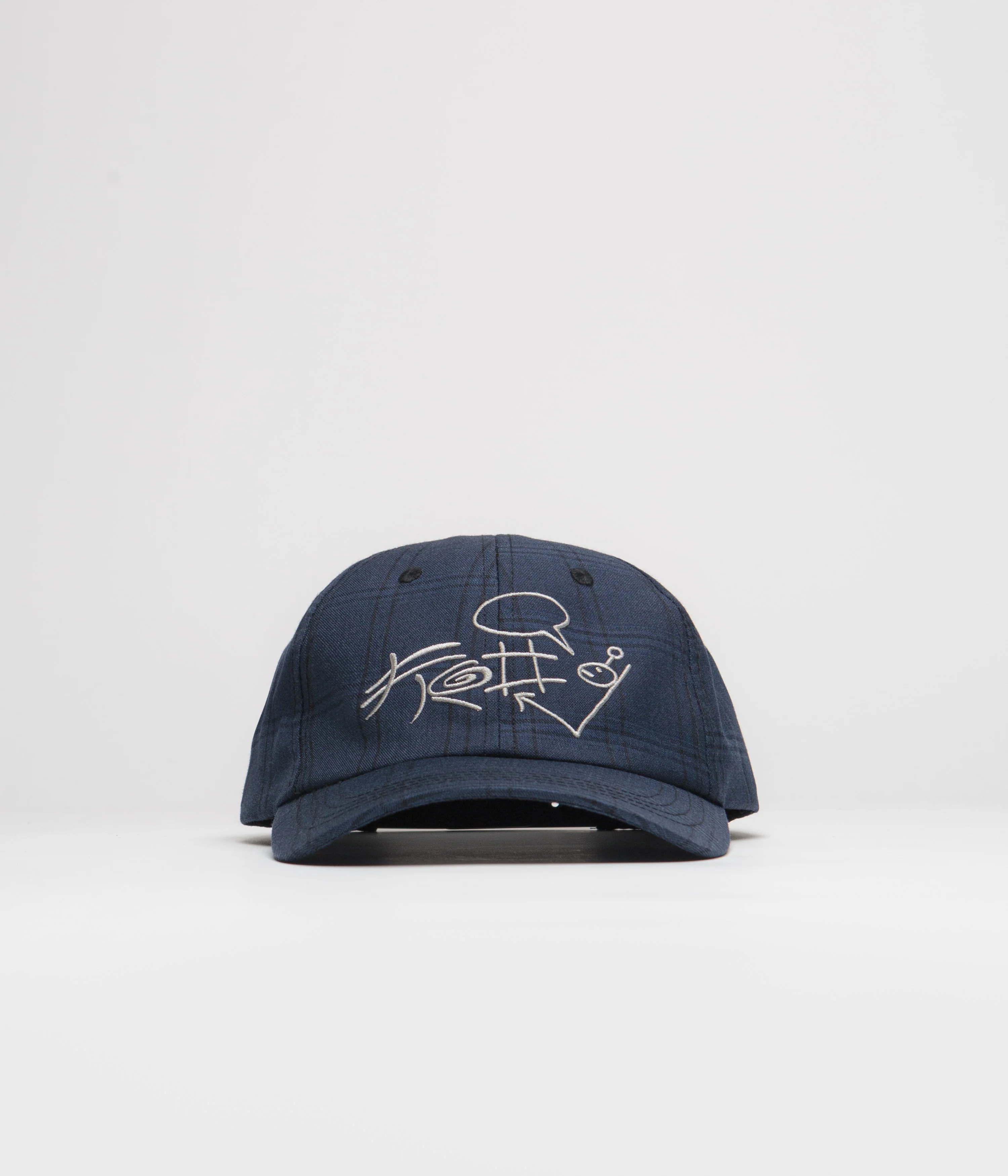 Frog Plaid G Cap - Navy - Image 2