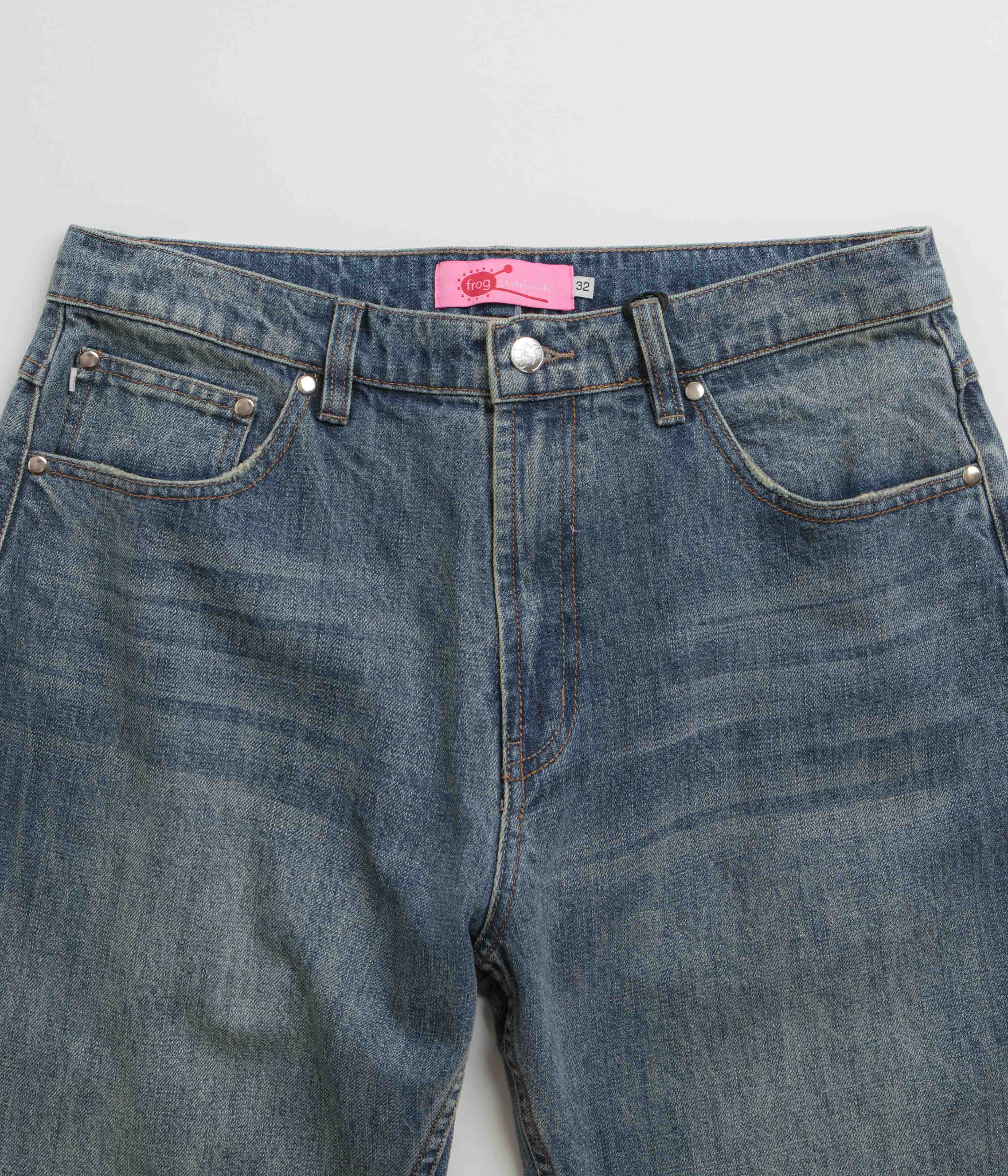 Frog Relaxed Fit Bootcut Jeans - Indigo - Image 4