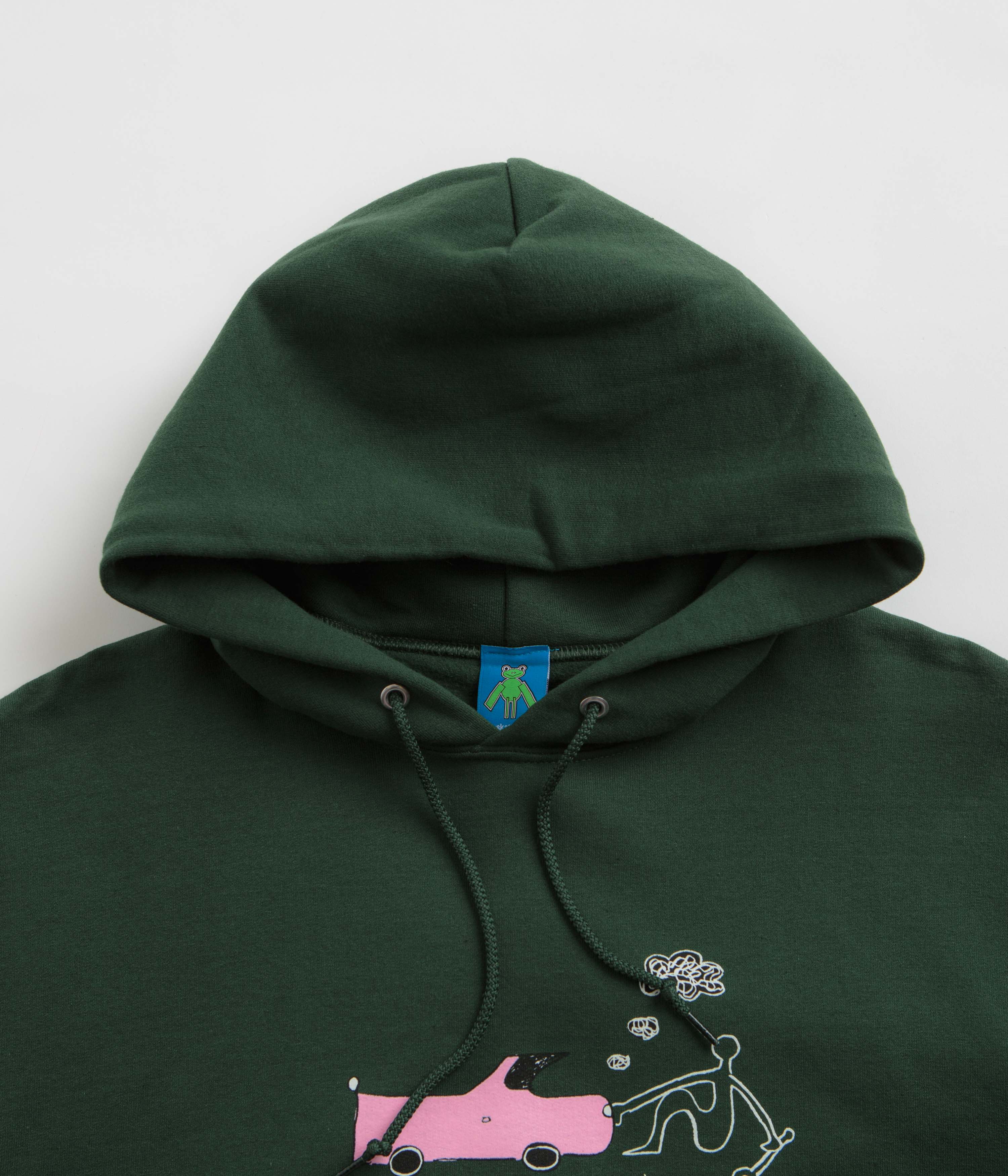 Frog Truck Repair Hoodie - Forest - Image 2
