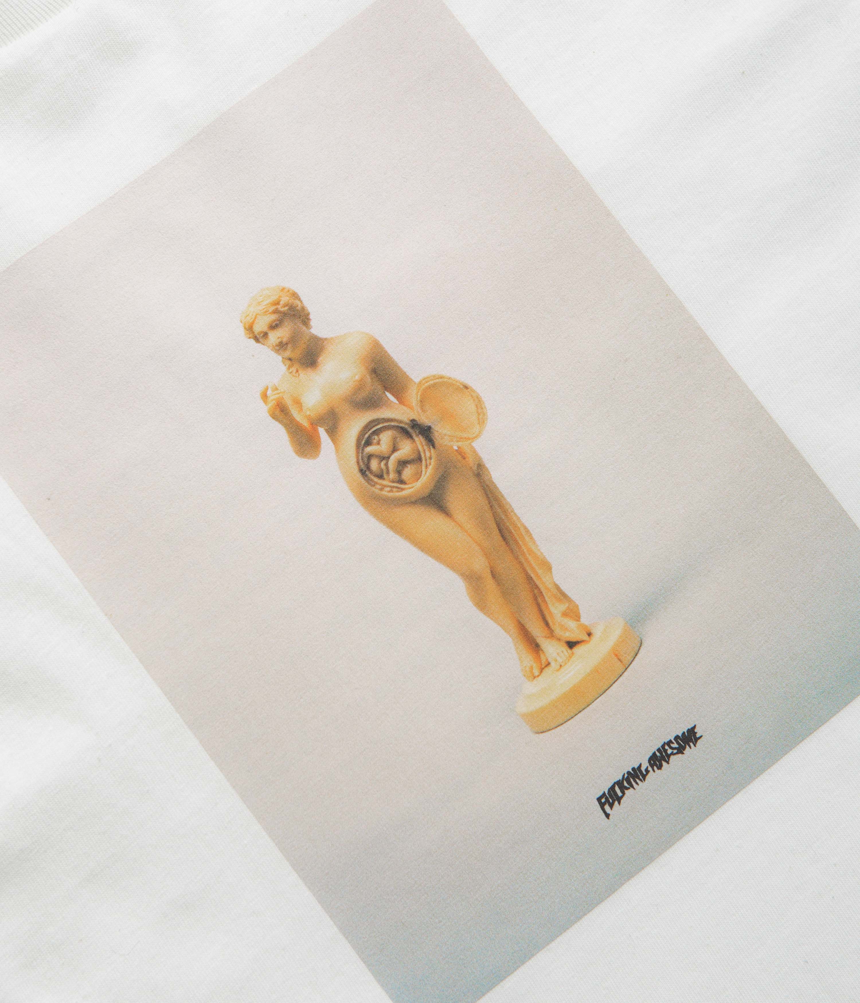 Fucking Awesome 2025 Statue T-Shirt - White - Image 2