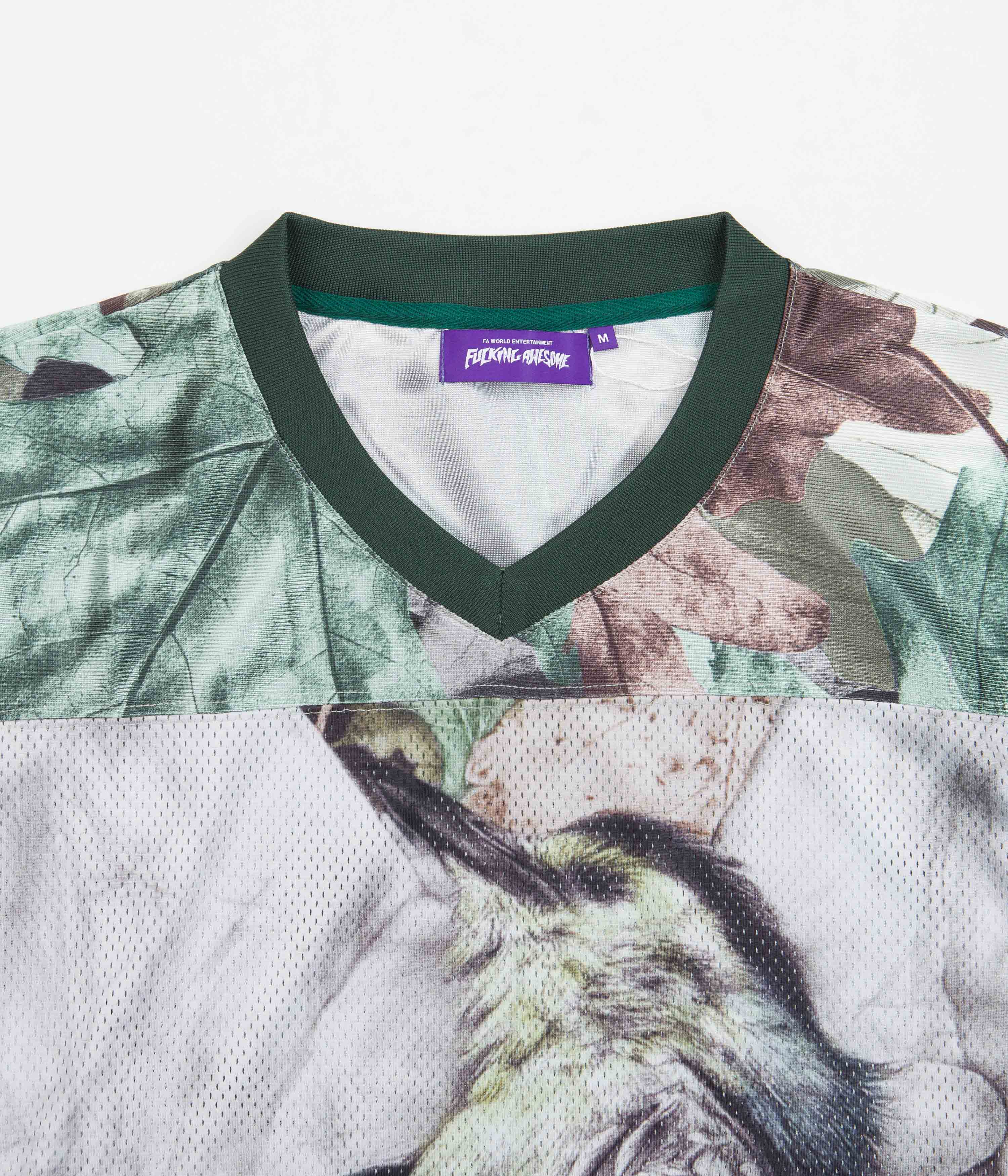 Fucking Awesome Bird In Hand Football Jersey - AOP - Image 3