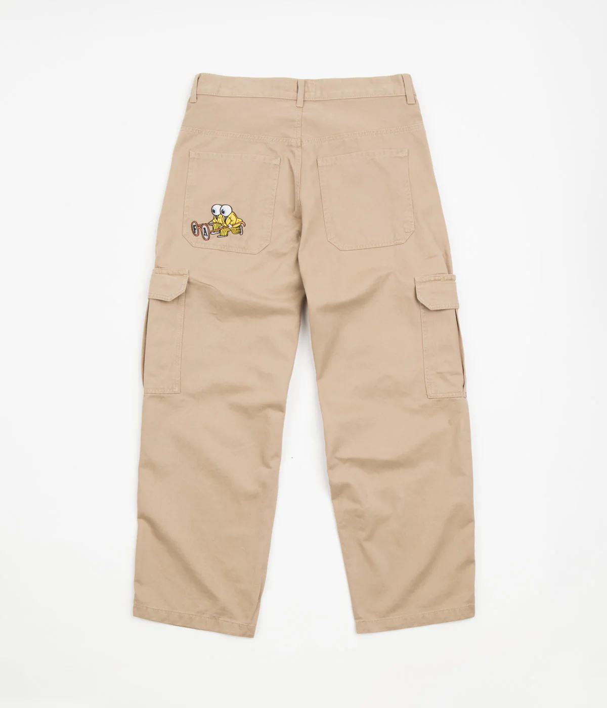 Fucking Awesome Contacts Baggy Cargo Pants - Khaki - Image 3
