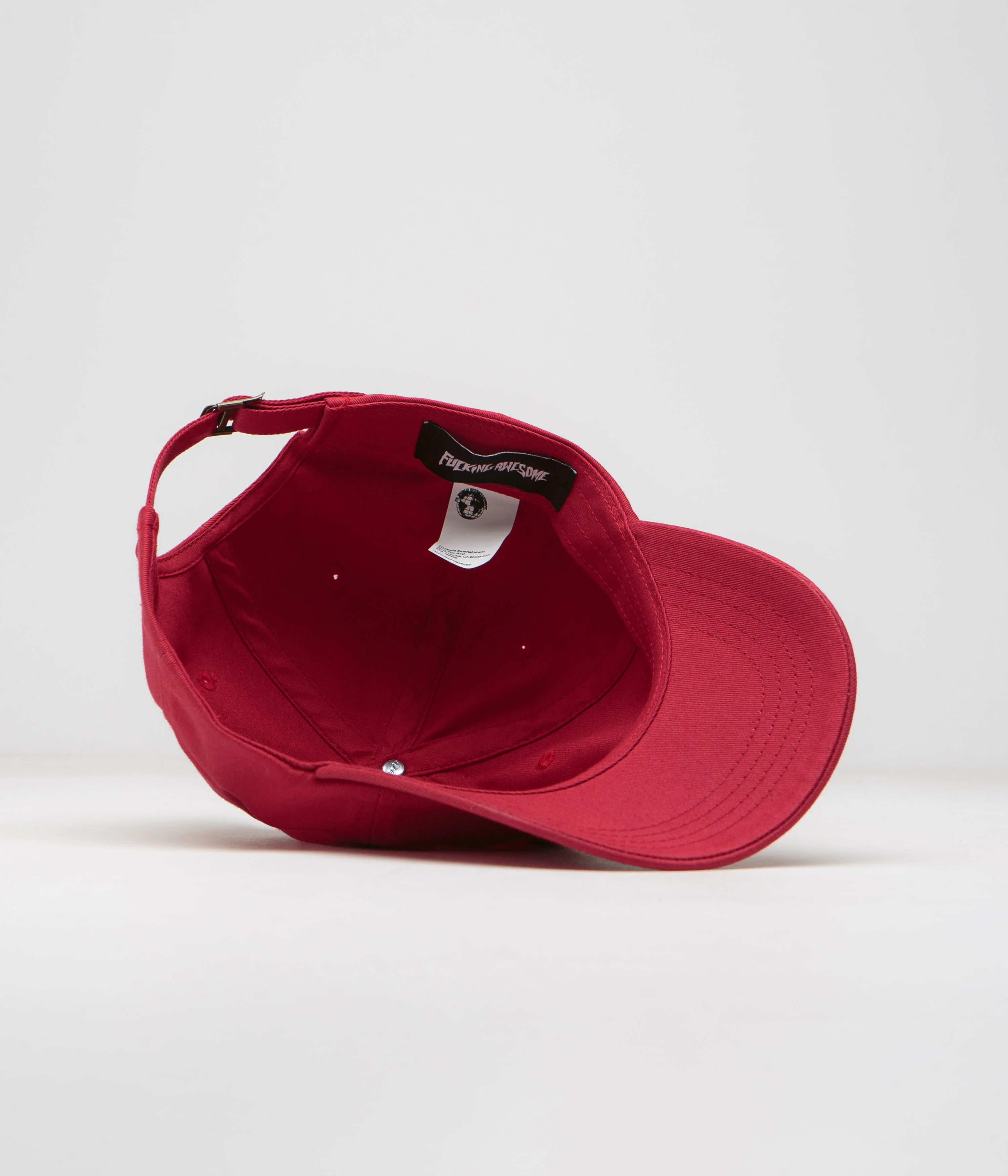 Fucking Awesome Core Crest Cap - Cranberry - Image 4