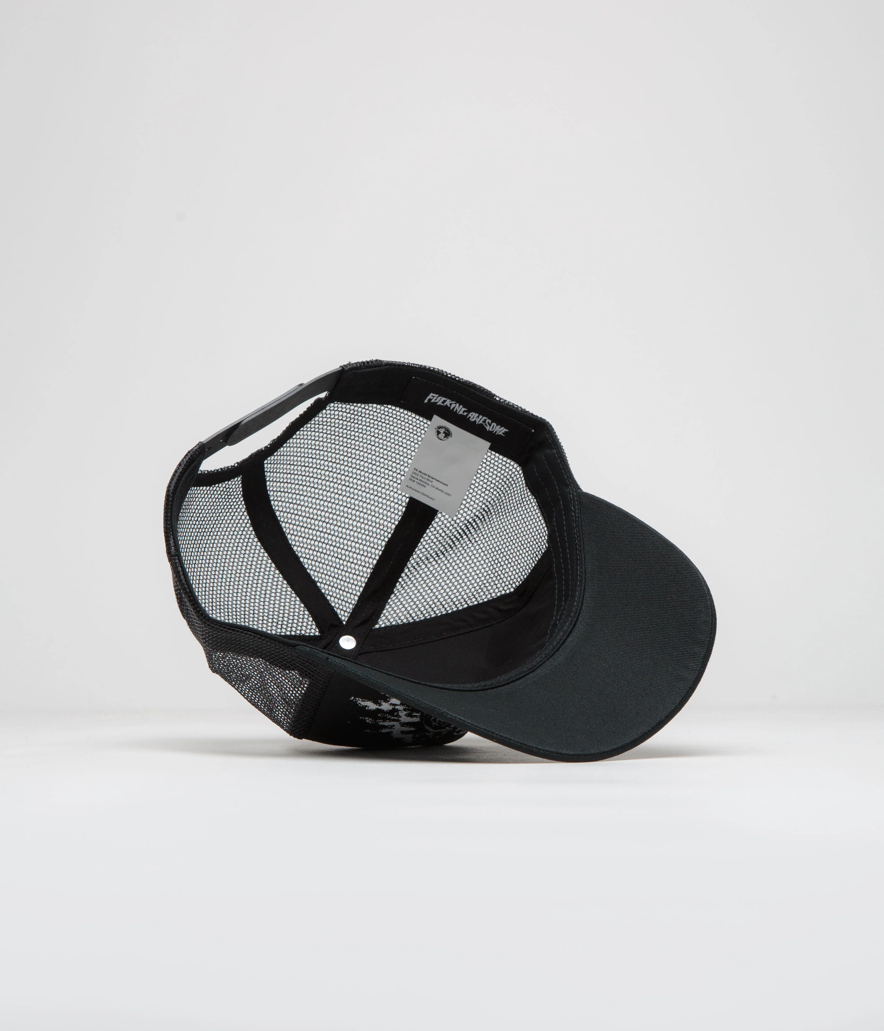Fucking Awesome Demon Trucker Cap - Black - Image 4