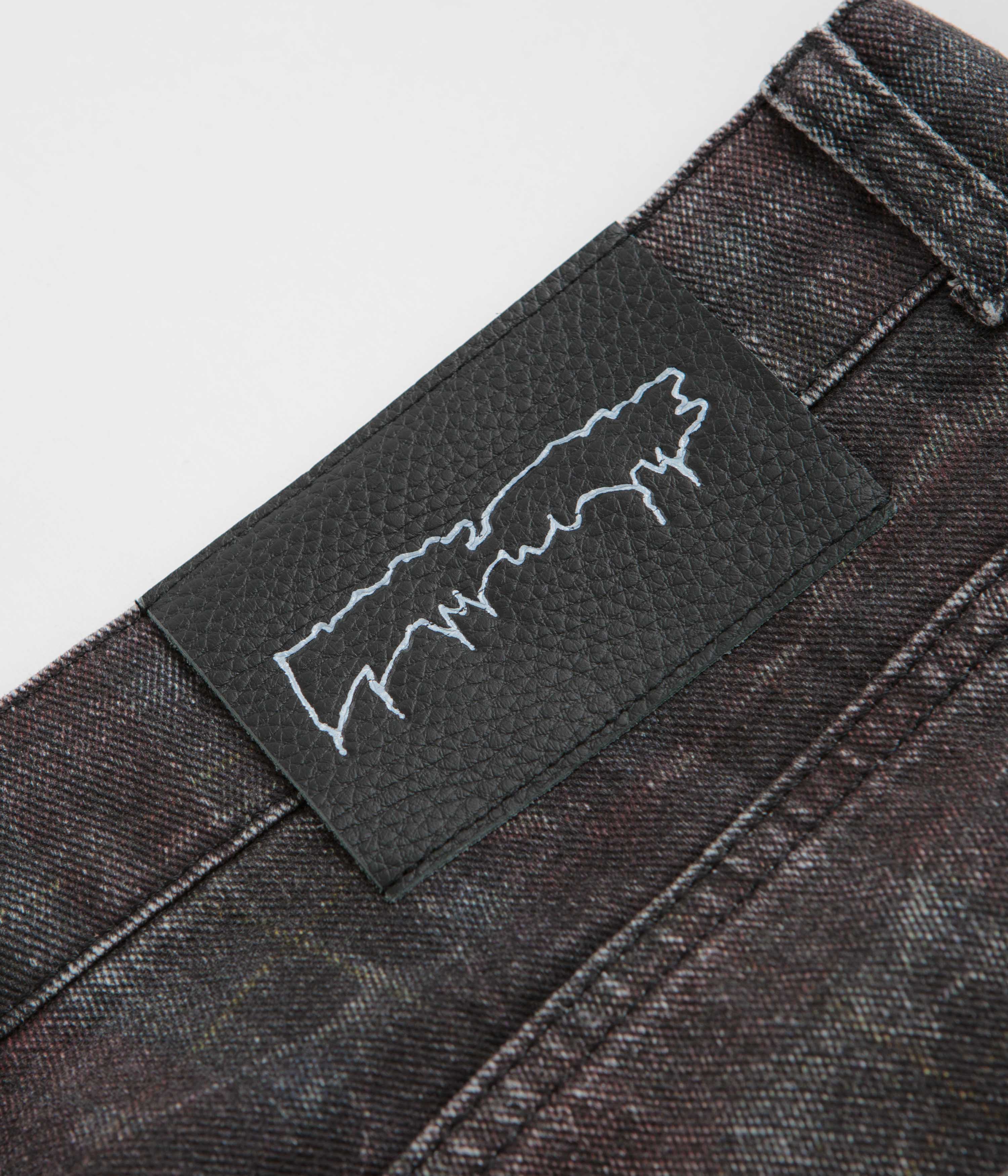 Fucking Awesome Distressed Plaid Fecke Jeans - Plaid - Image 8
