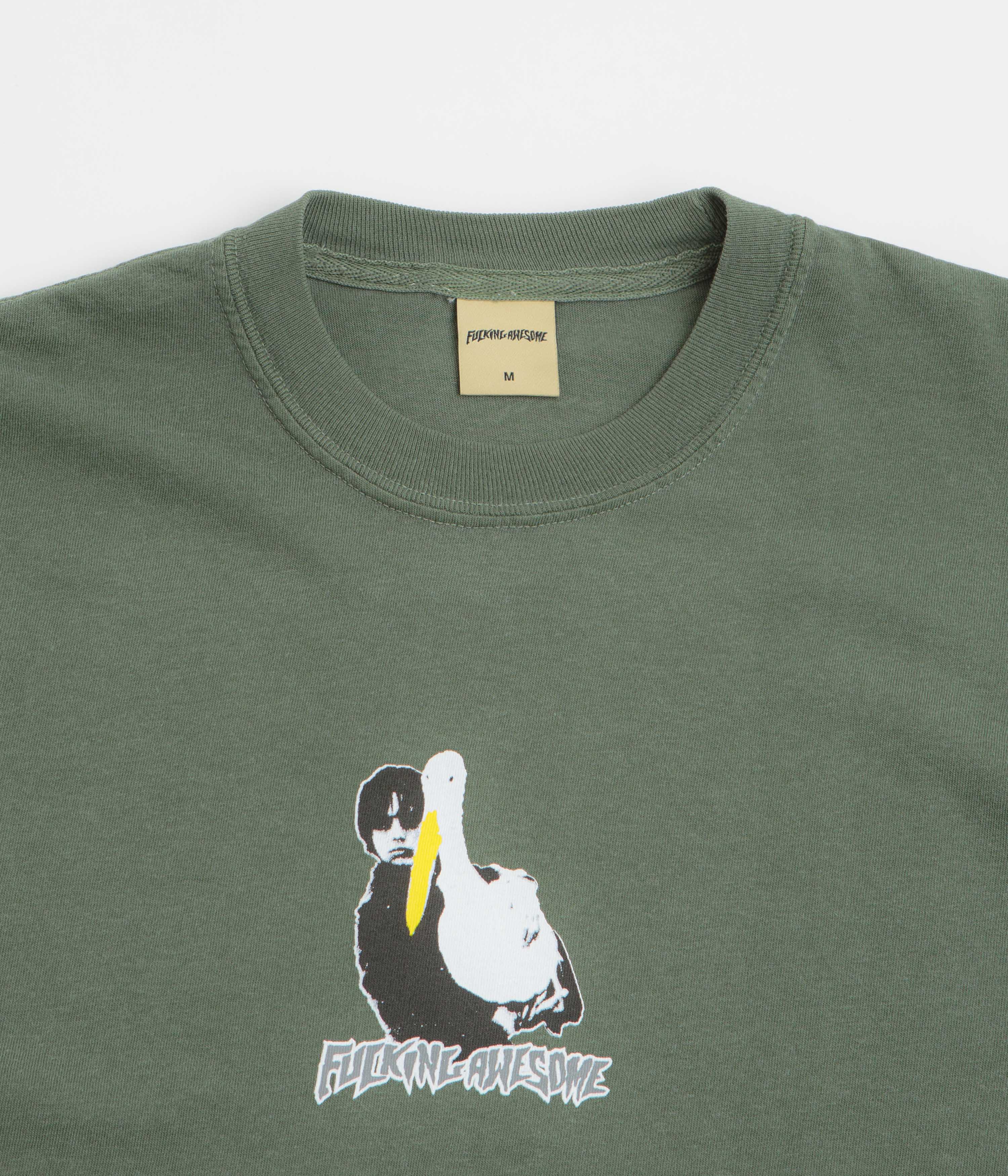 Fucking Awesome High Lonesome II T-Shirt - Moss - Image 2