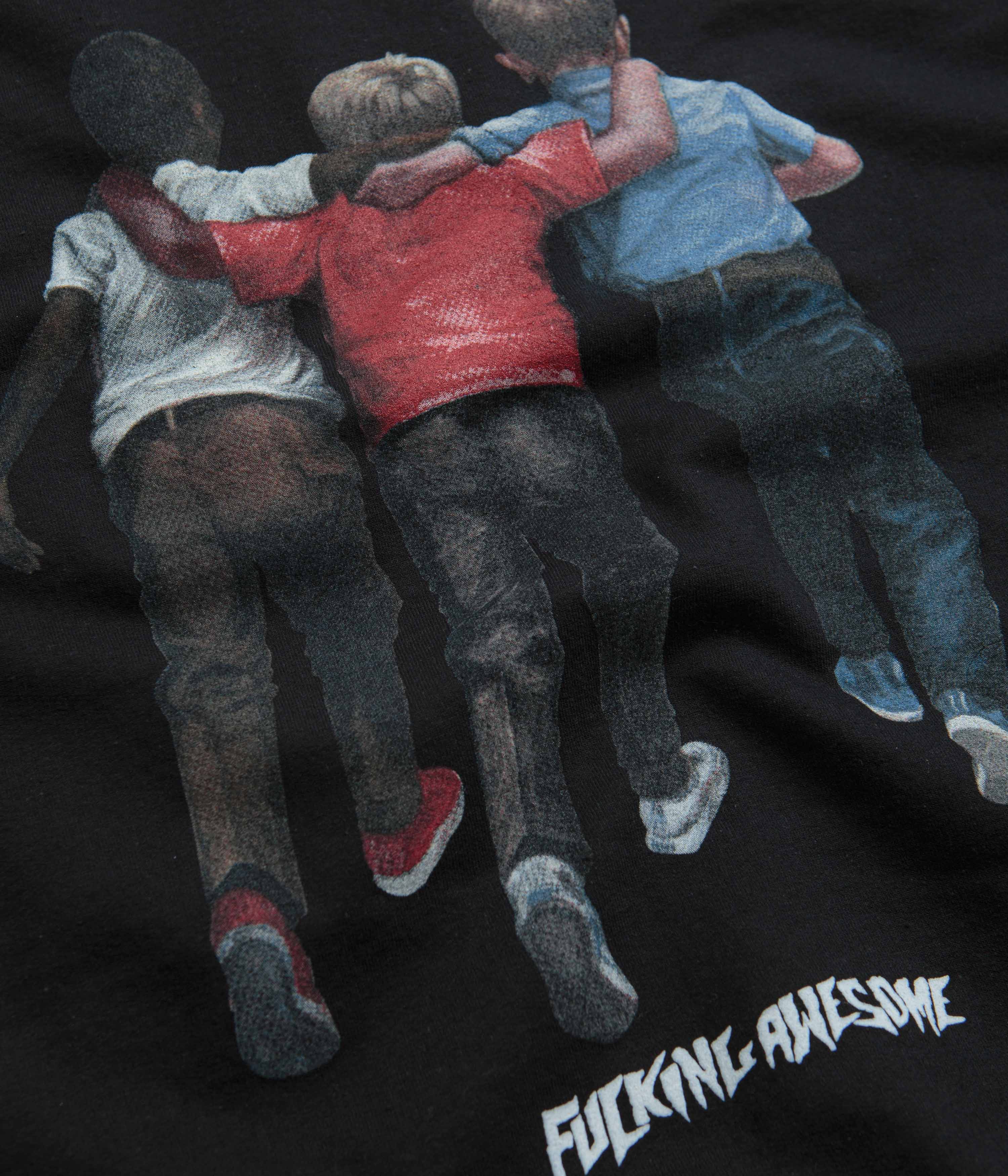 Fucking Awesome Kids Are Alright Crewneck Sweatshirt - Black - Image 3