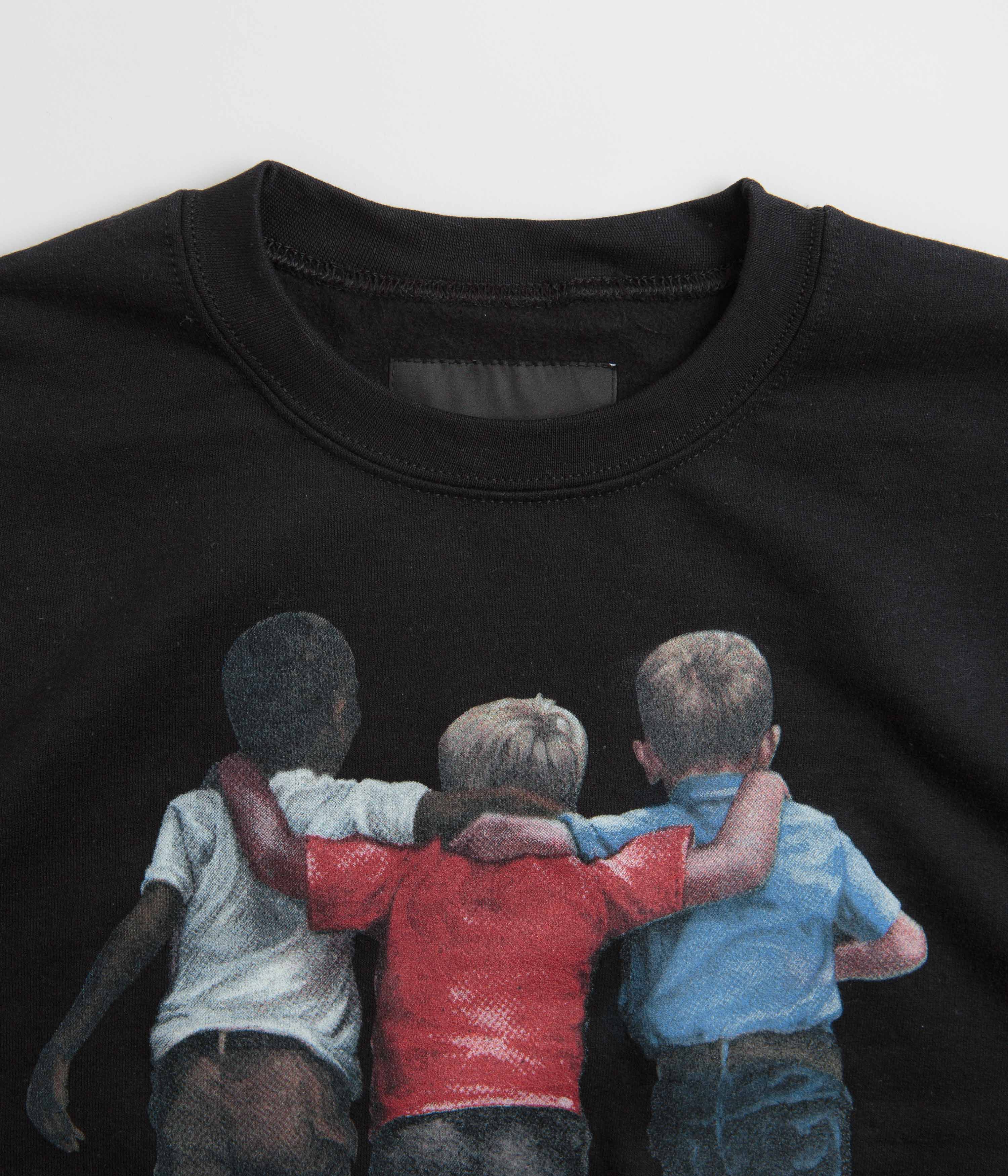 Fucking Awesome Kids Are Alright Crewneck Sweatshirt - Black - Image 4