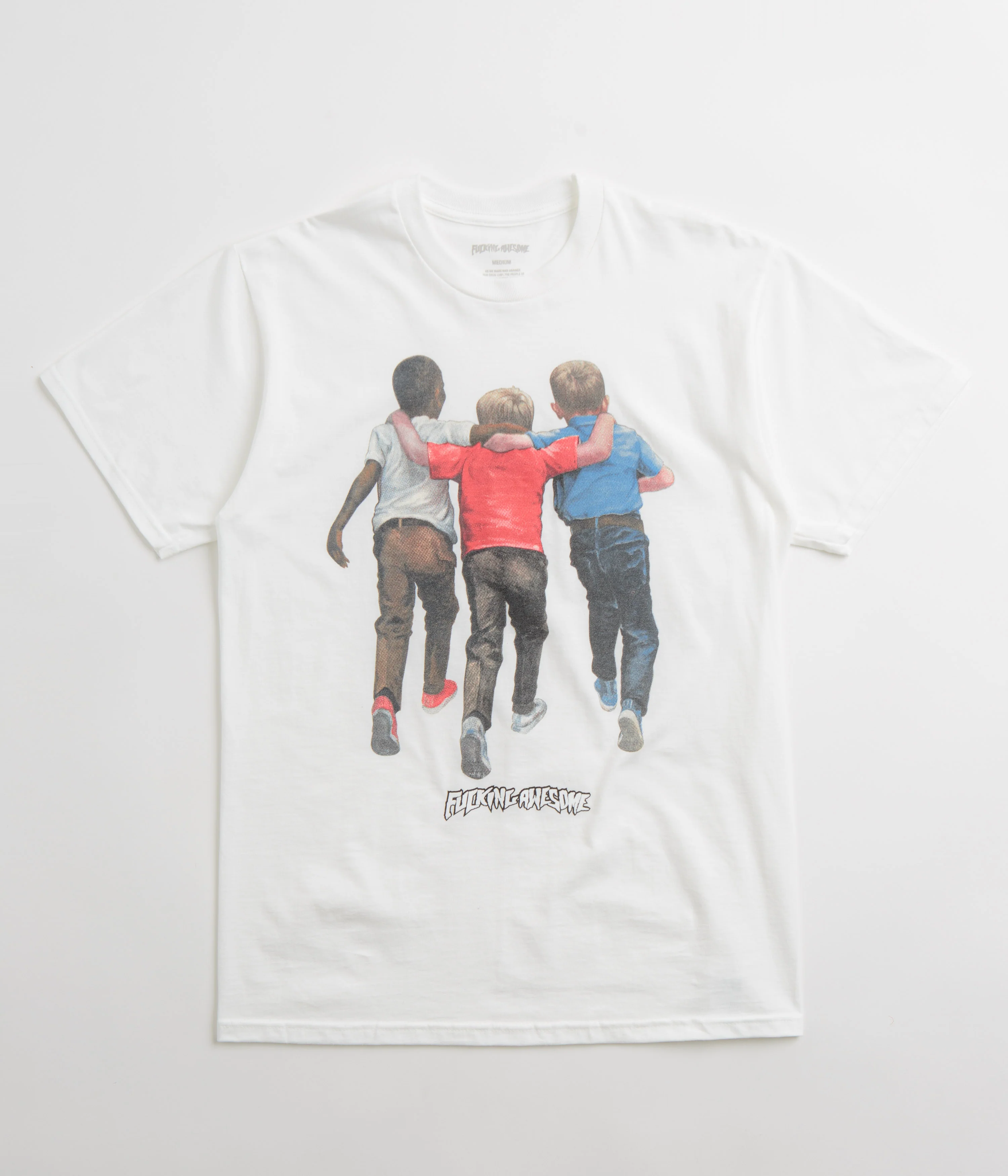 Fucking Awesome Kids Are Alright T-Shirt - White