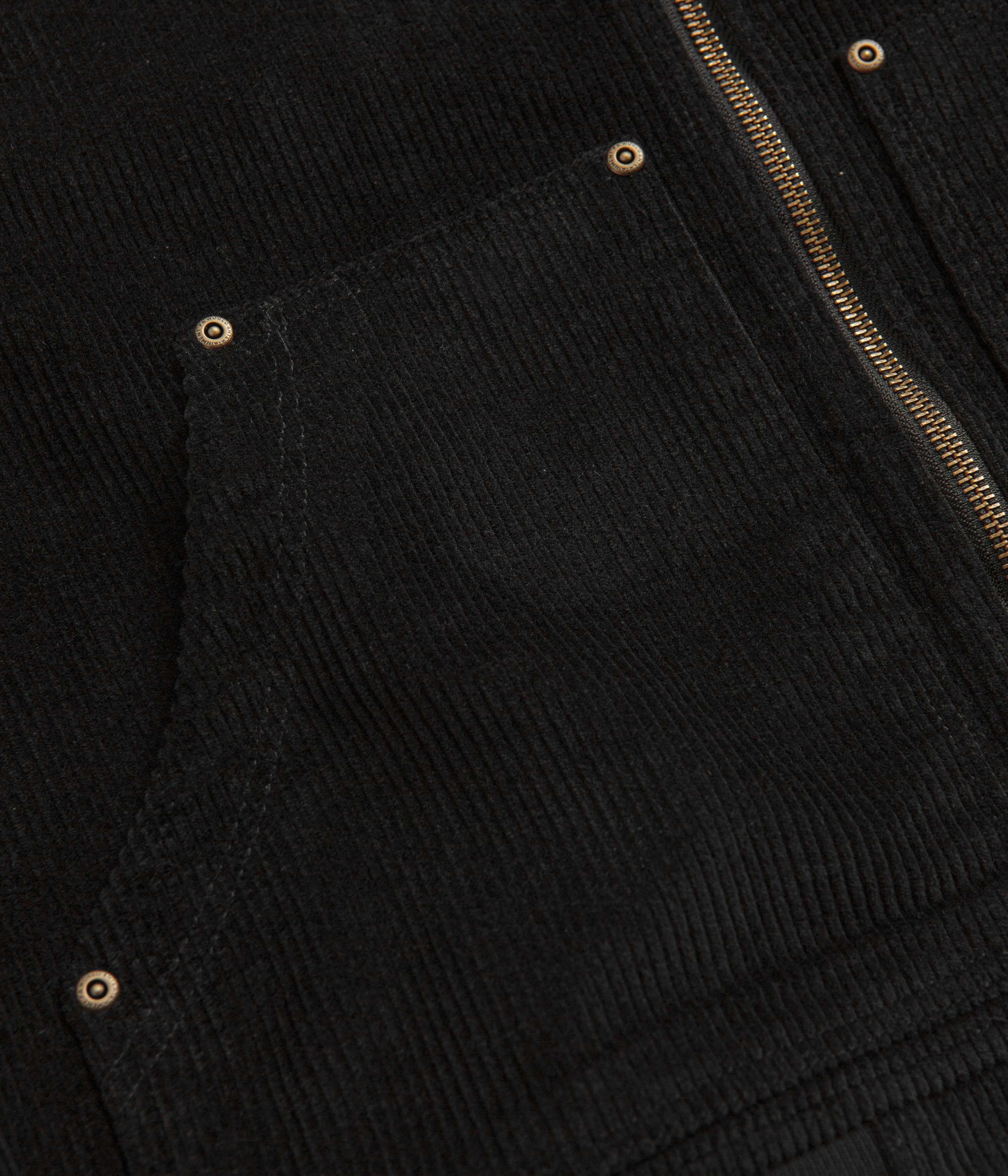 Fucking Awesome KO Corduroy Zipped Hoodie - Black - Image 6