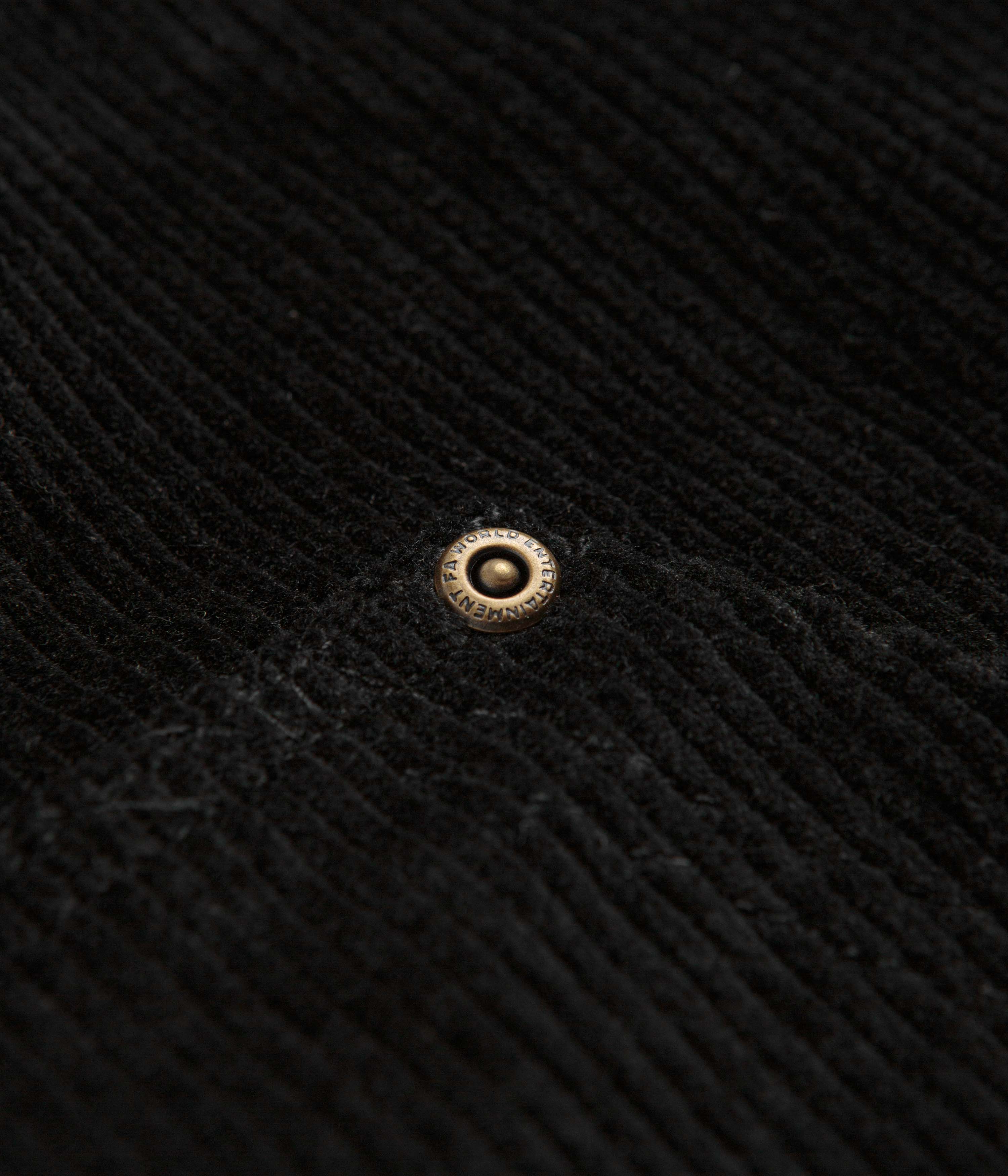 Fucking Awesome KO Corduroy Zipped Hoodie - Black - Image 7